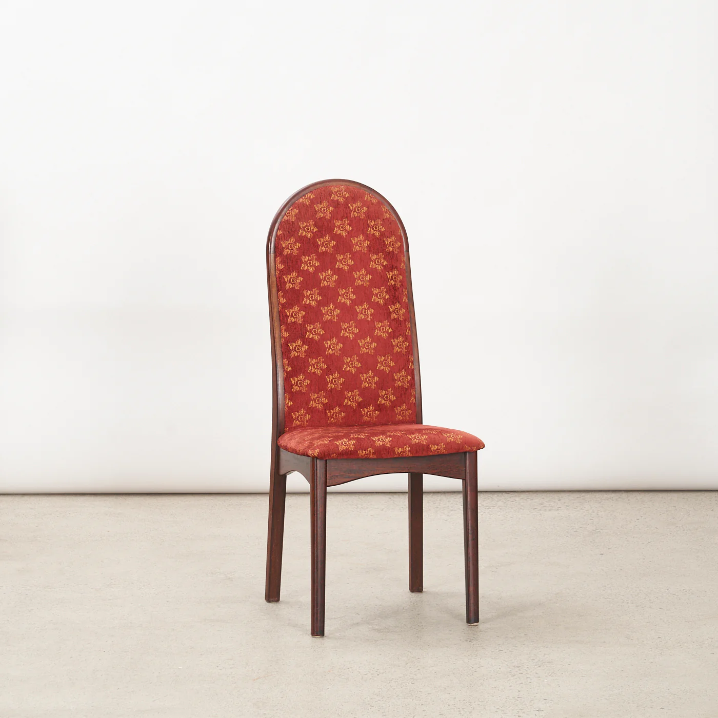 Set of 4 High Back Rosewood Dining Chairs by Svegards, Sweden - Image 2