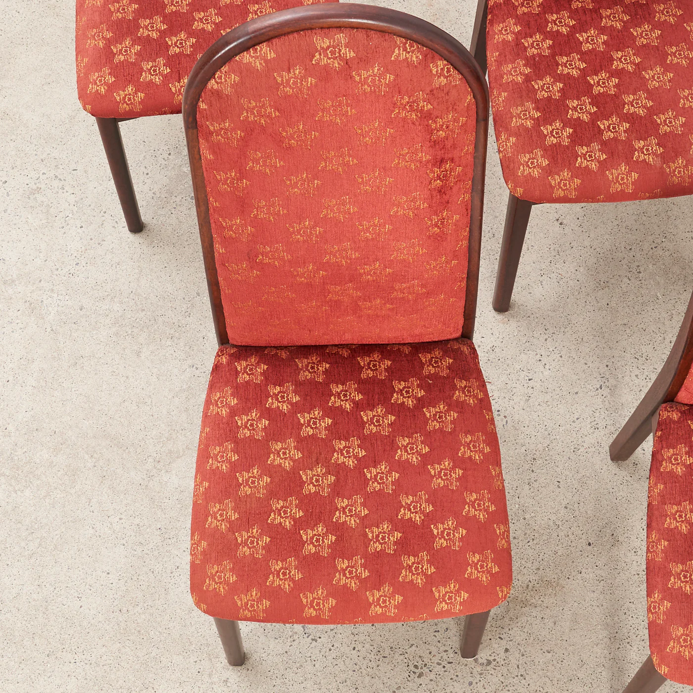 Set of 4 High Back Rosewood Dining Chairs by Svegards, Sweden - Image 8