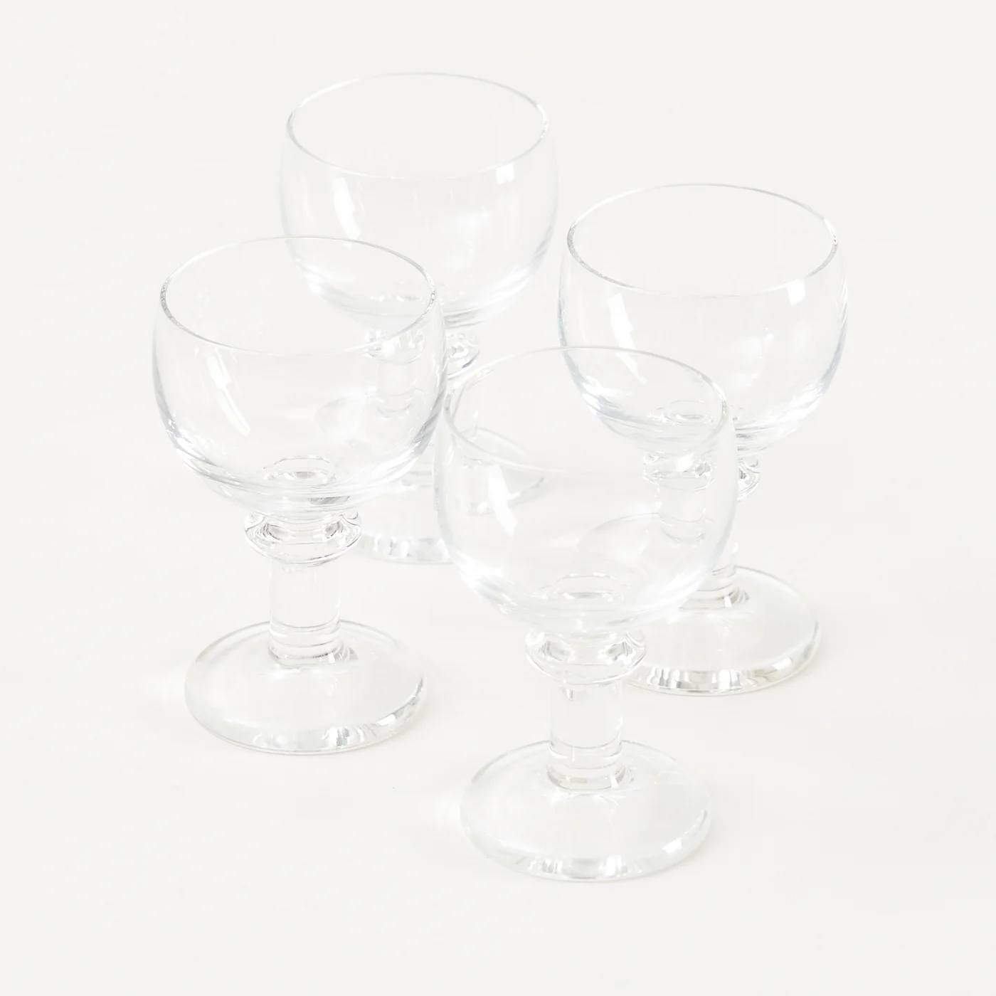 Set of 4 'Jæger' Port Glasses by Per Lütken for Holmegaard, Denmark - Image 7