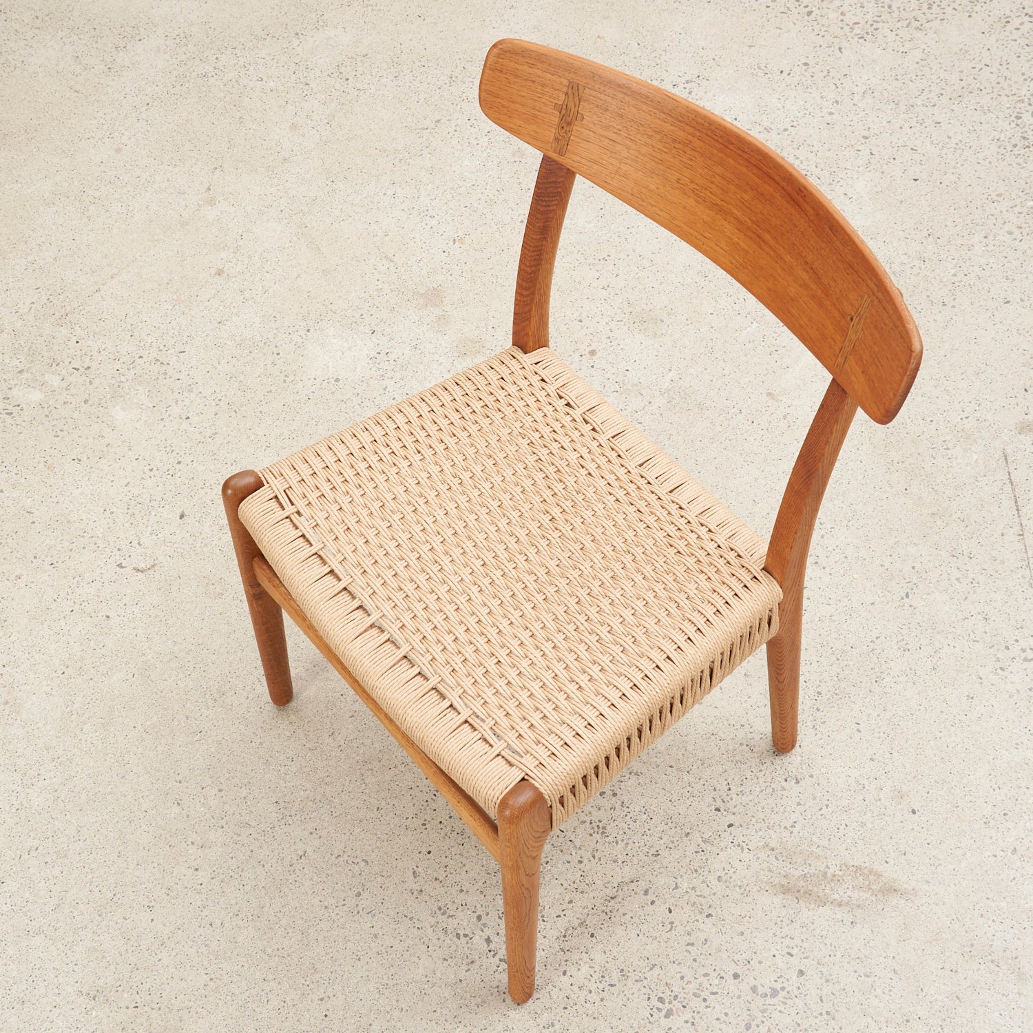 Set of 4 Oak 'CH23' Dining Chairs by Hans Wegner for Carl Hansen & Søn, Denmark - Image 7