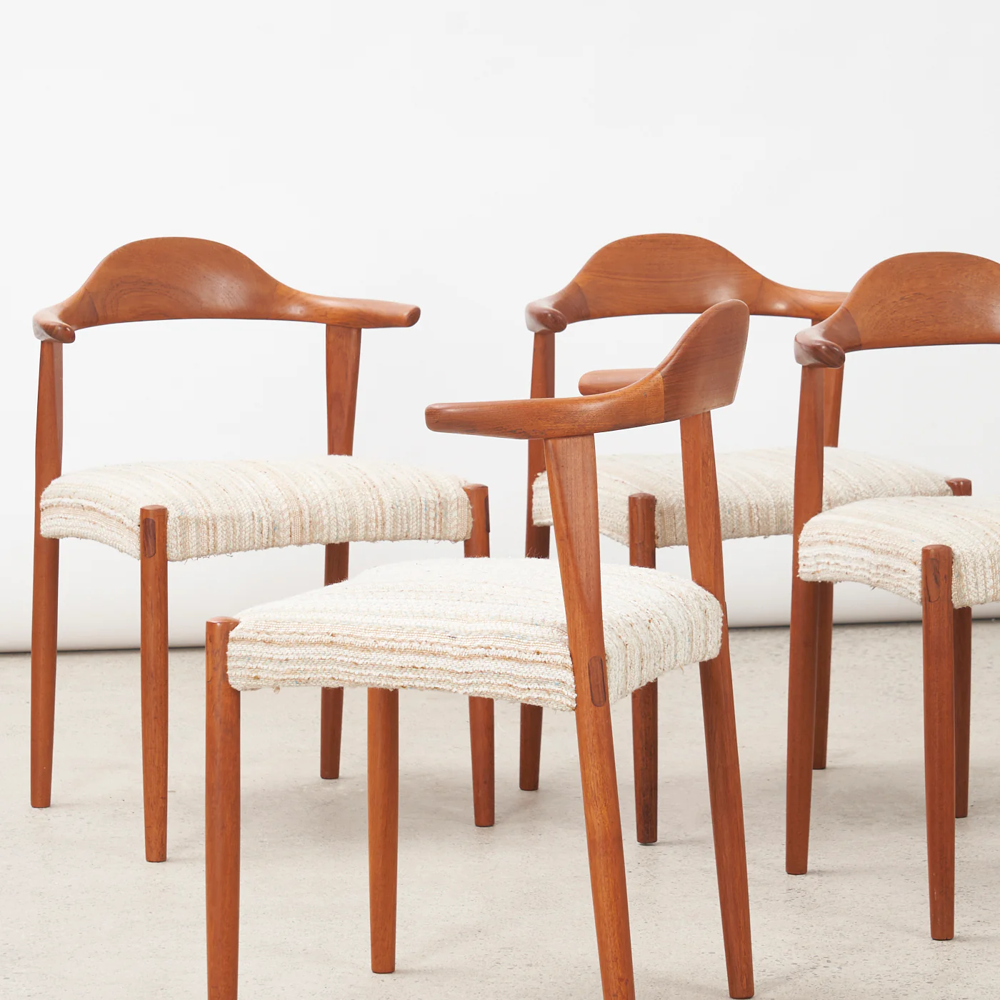 Set of 4 Teak Dining Chairs by Jacob Hermann for Randers Møbelfabrik, Denmark - Image 13
