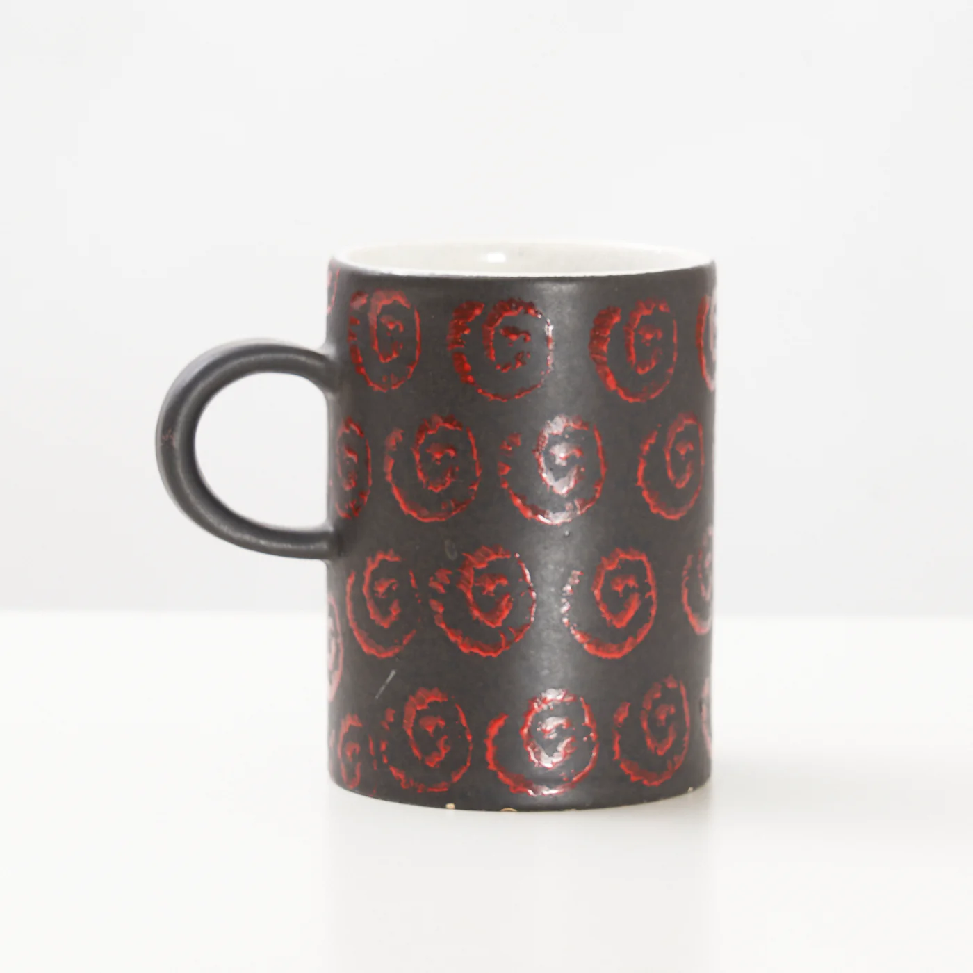 Set of 4 West German Ceramic Mugs - Image 4
