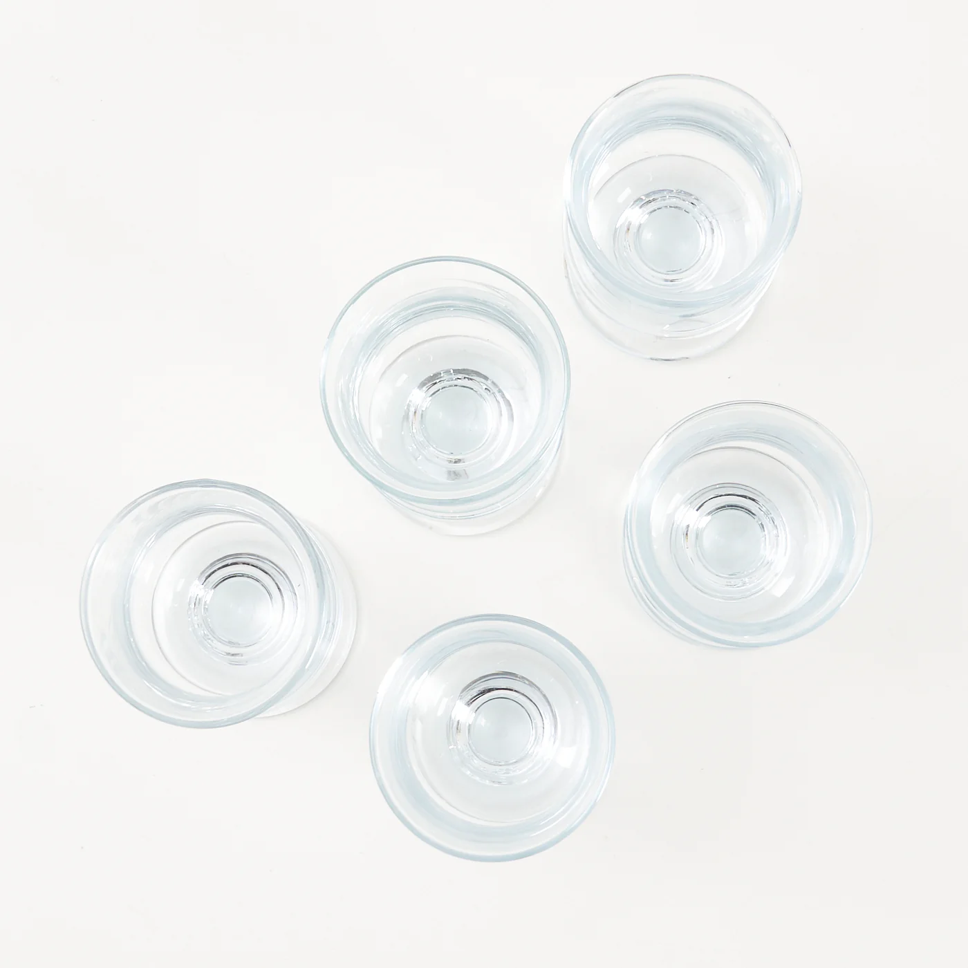 Set of 5 'Skibsglas' White Wine Glasses by Per Lütken for Holmegaard, Denmark - Image 5