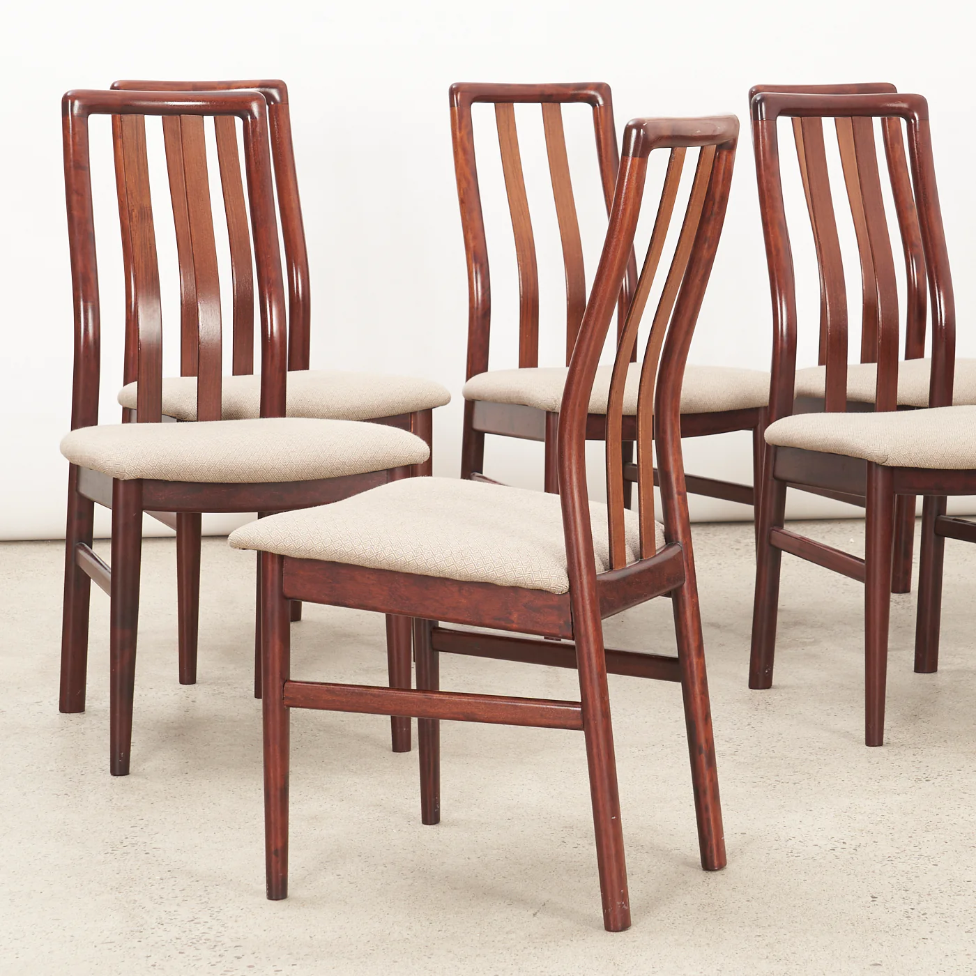 Set of 6 Rosewood Dining Chairs - Image 14