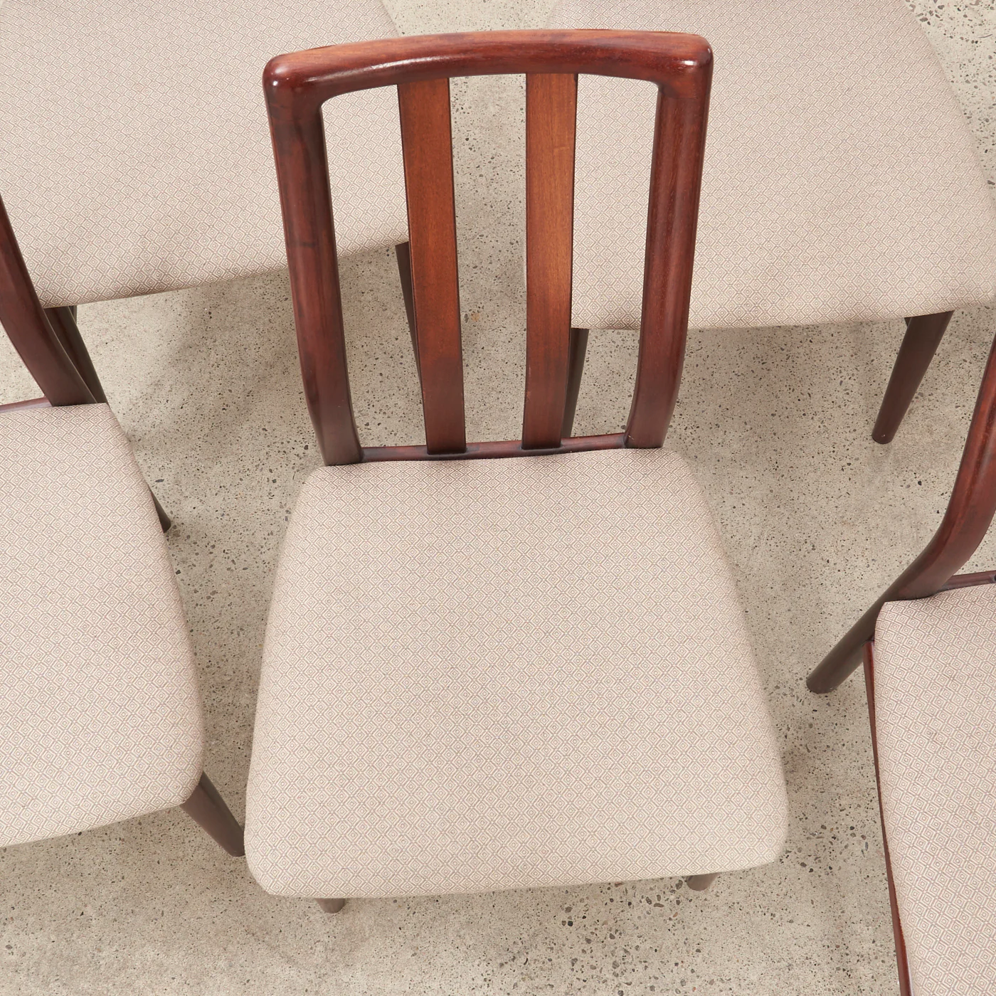 Set of 6 Rosewood Dining Chairs - Image 9