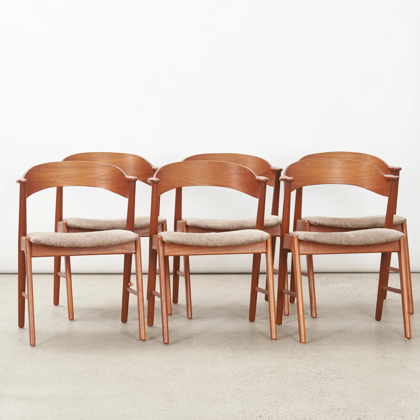 Set of 6 Teak Dining Chairs by Korup Stolefabrik, Denmark