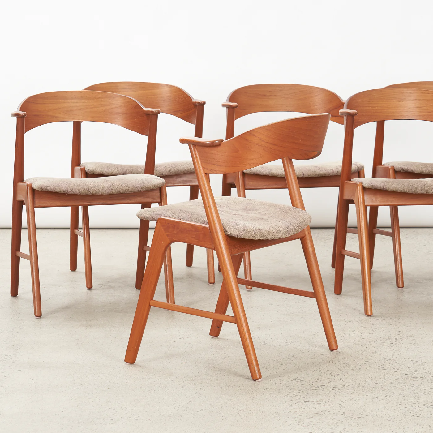 Set of 6 Teak Dining Chairs by Korup Stolefabrik, Denmark - Image 15