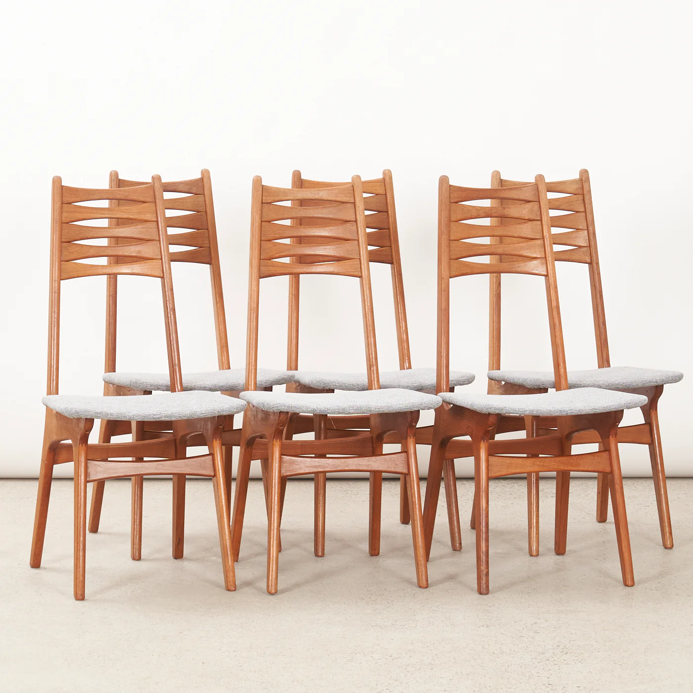 Set of 6 Teak Dining Chairs by Korup Stolefabrik, Denmark