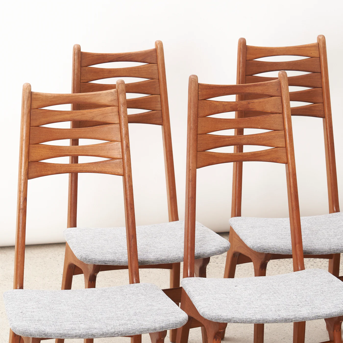 Set of 6 Teak Dining Chairs by Korup Stolefabrik, Denmark - Image 7