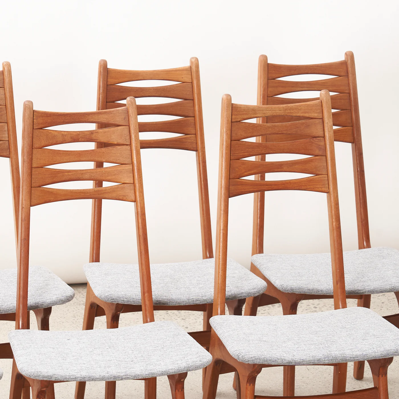 Set of 6 Teak Dining Chairs by Korup Stolefabrik, Denmark - Image 8