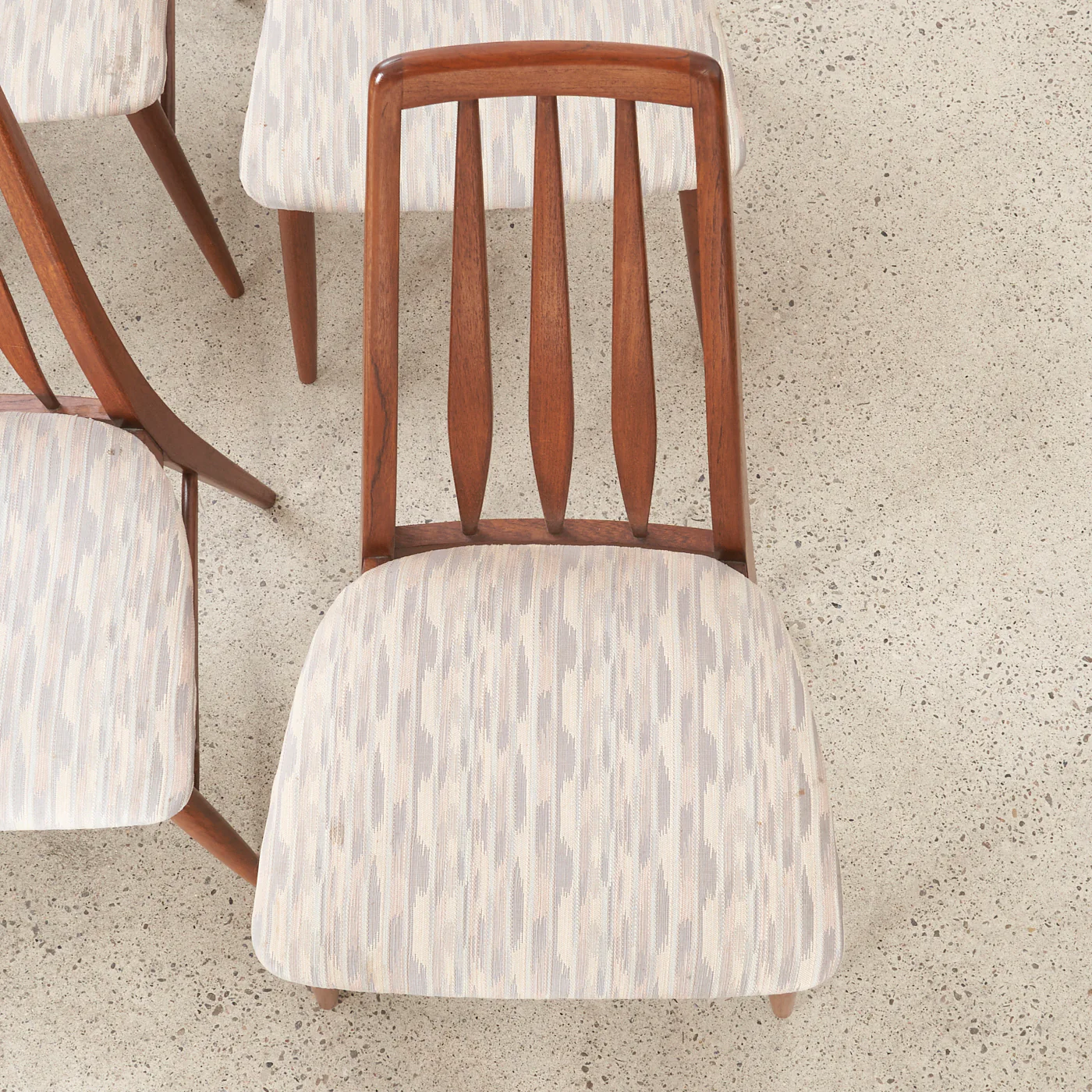 Set of 6 Teak 'Eva' Dining Chairs by Niels Koefoed, Denmark - Image 10