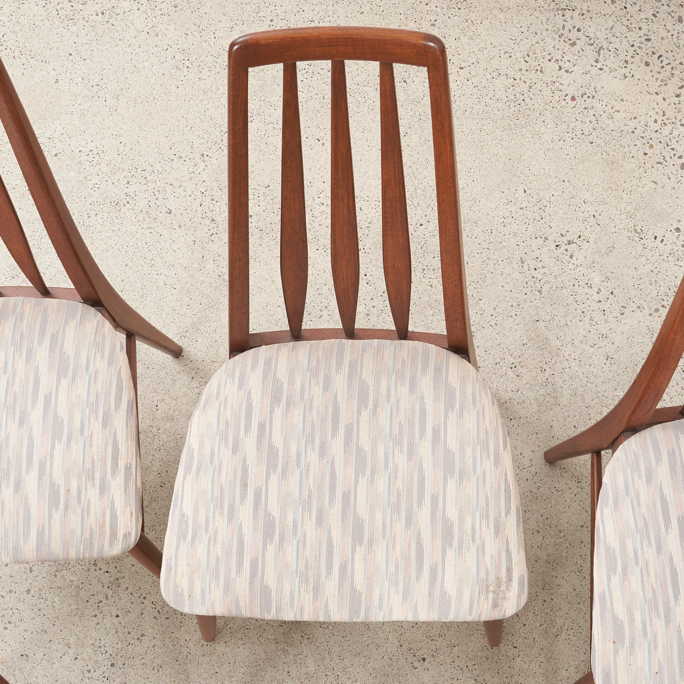 Set of 6 Teak 'Eva' Dining Chairs by Niels Koefoed, Denmark - Image 12