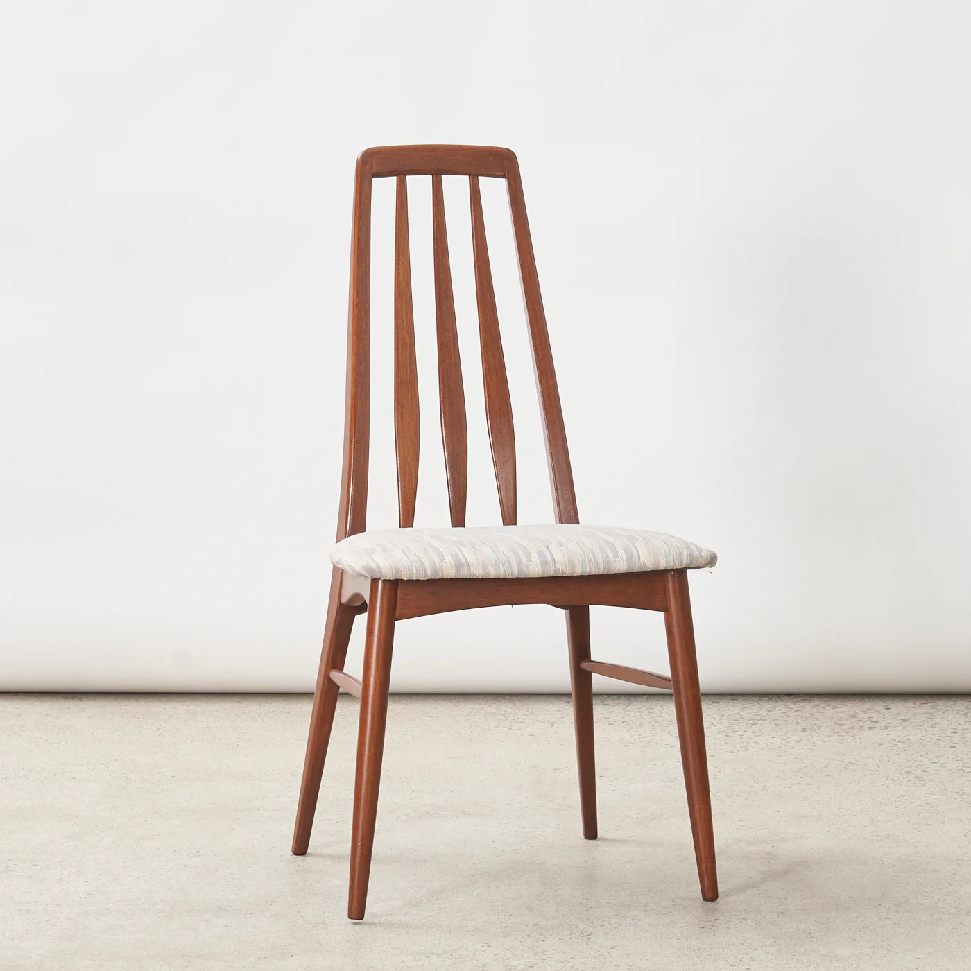 Set of 6 Teak 'Eva' Dining Chairs by Niels Koefoed, Denmark - Image 4