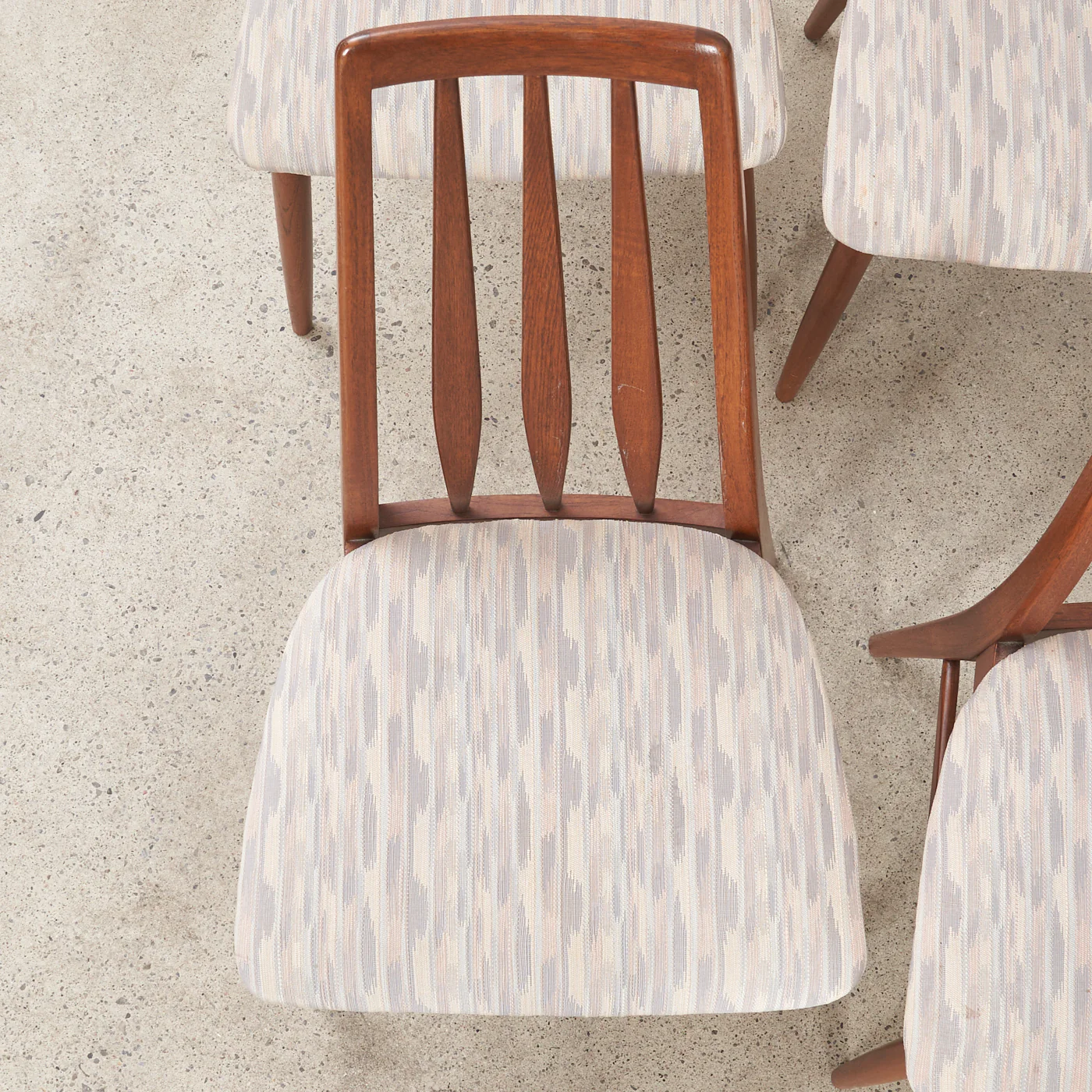 Set of 6 Teak 'Eva' Dining Chairs by Niels Koefoed, Denmark - Image 8