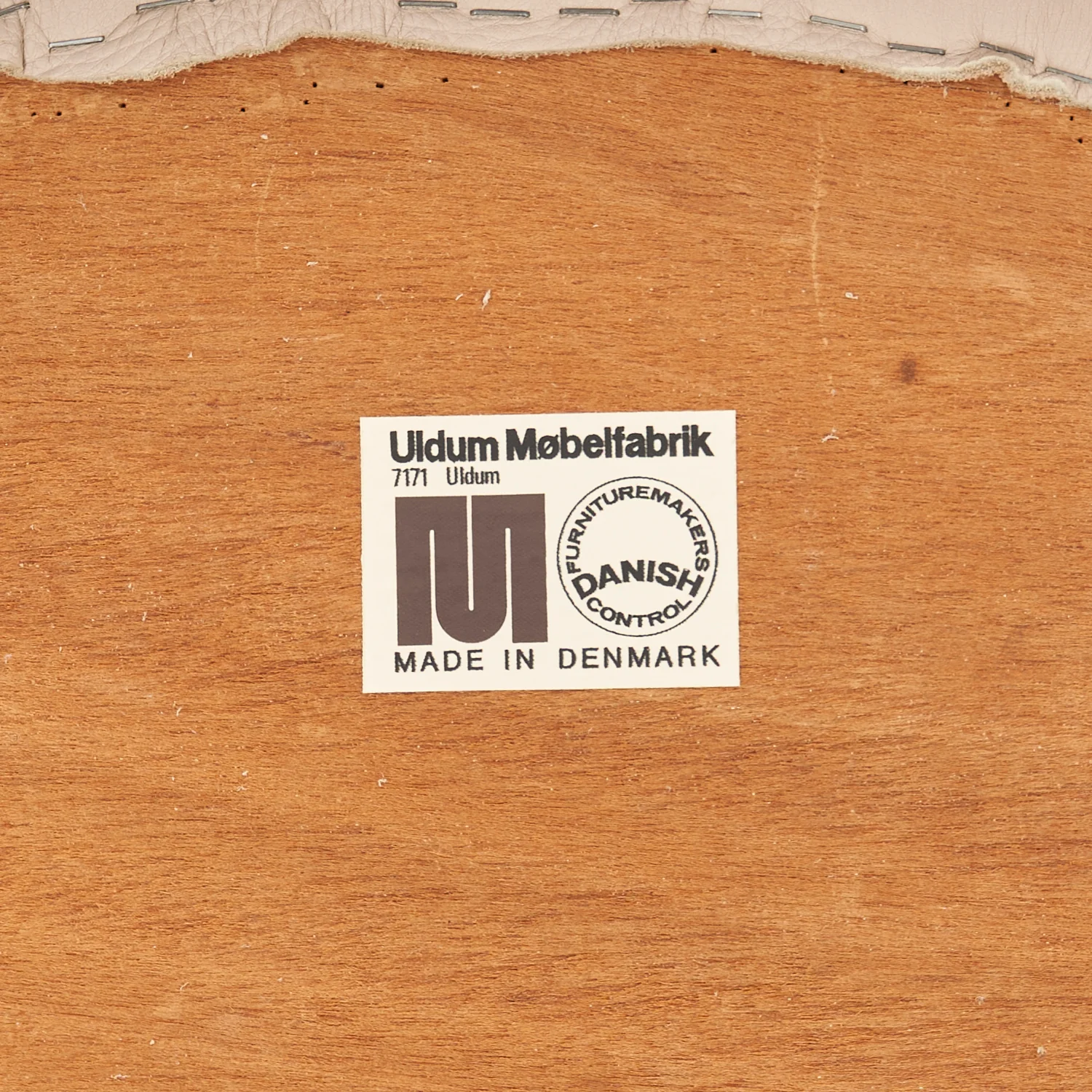 Set of 6 Teak & Leather 'Juliane' Chairs by Johannes Andersen for Uldum Møbelfabrik, Denmark - Image 16