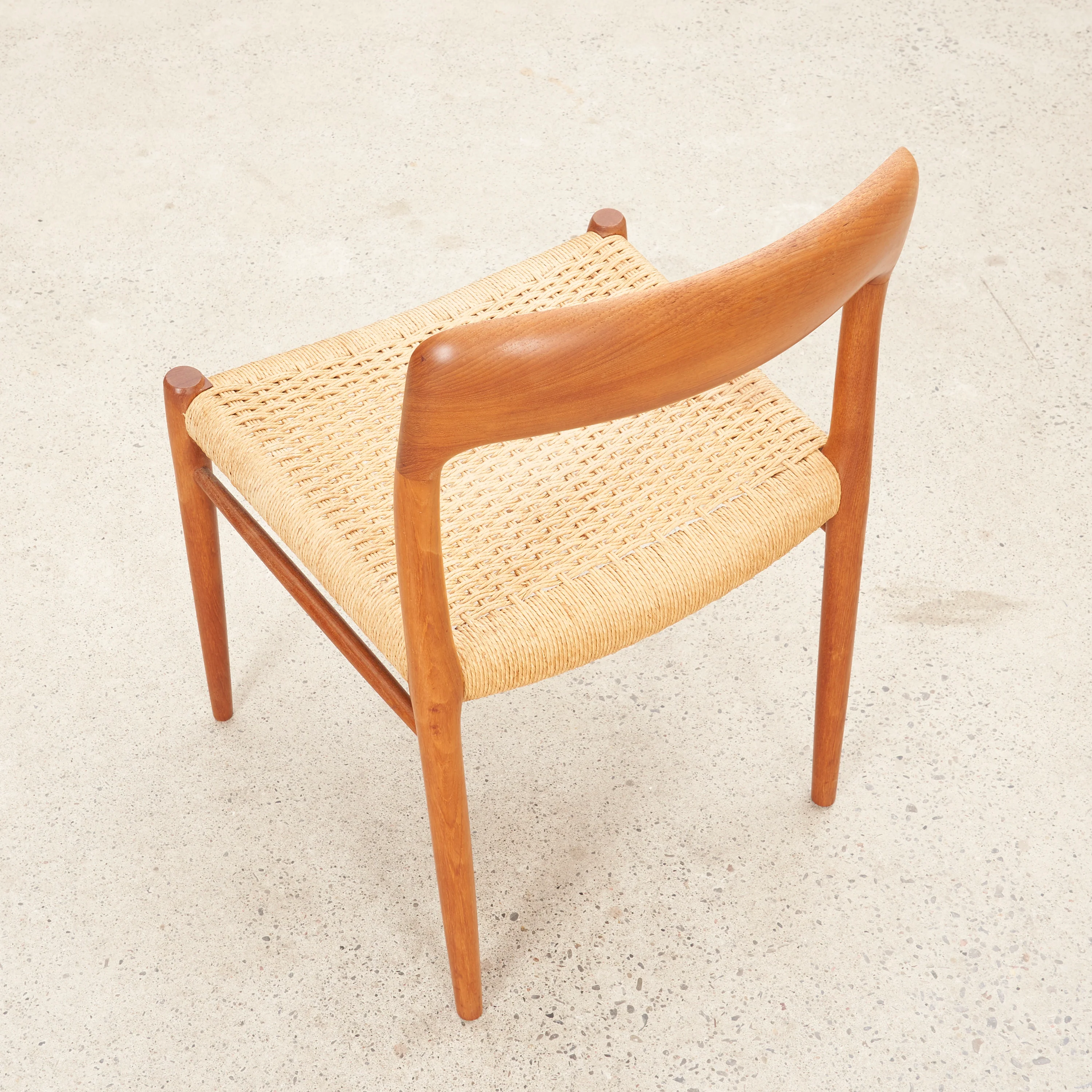 Set of 6 Teak 'Model 75' Dining Chairs by Niels O. Møller for J.L. Møllers Møbelfabrik - Image 11