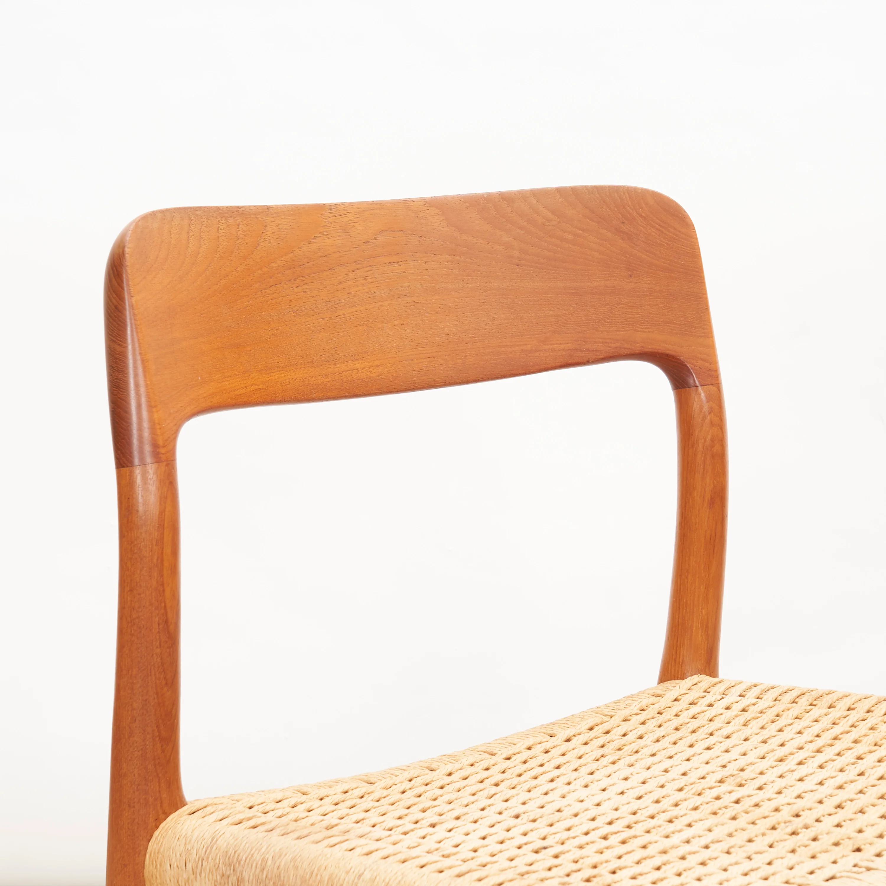 Set of 6 Teak 'Model 75' Dining Chairs by Niels O. Møller for J.L. Møllers Møbelfabrik - Image 12
