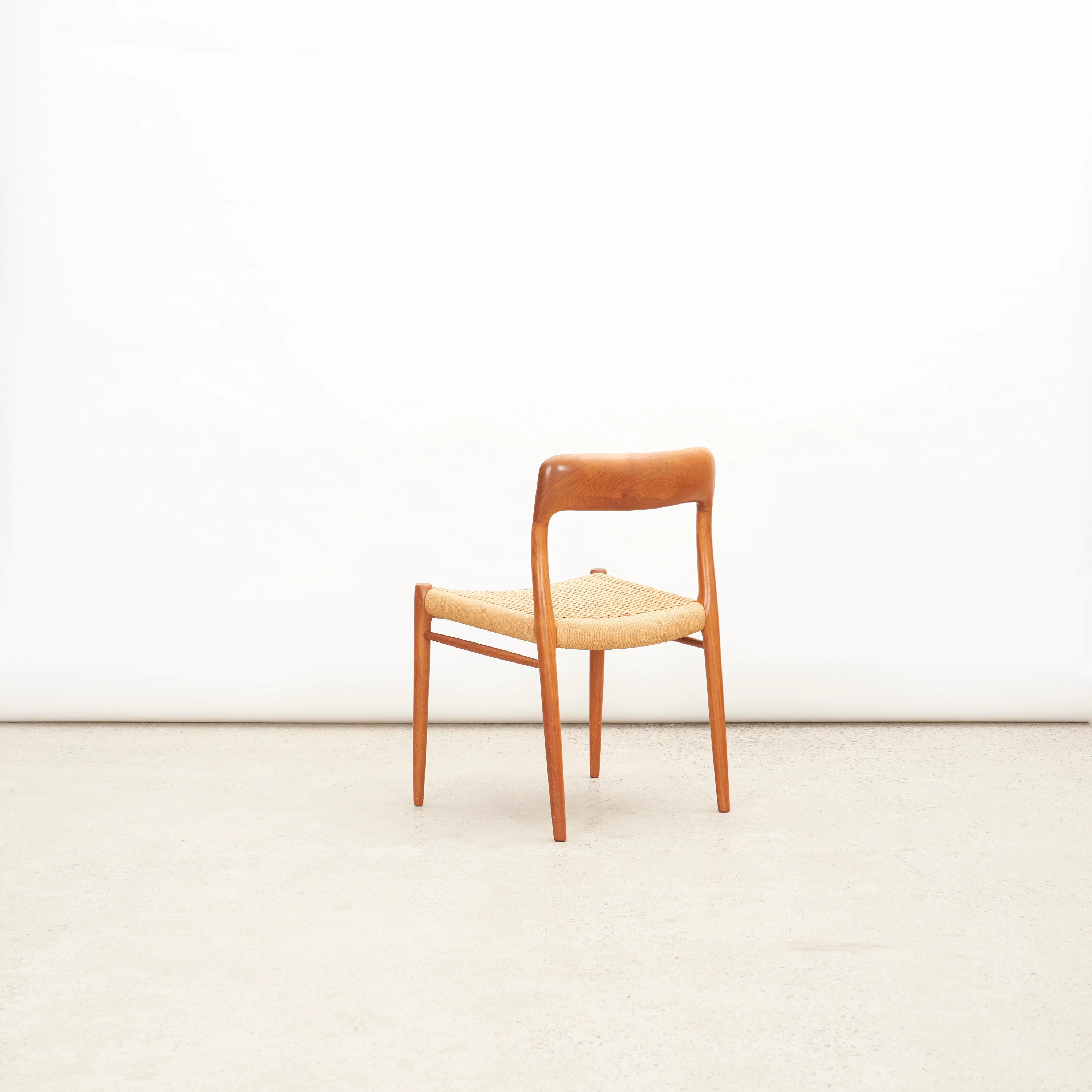 Set of 6 Teak 'Model 75' Dining Chairs by Niels O. Møller for J.L. Møllers Møbelfabrik - Image 3
