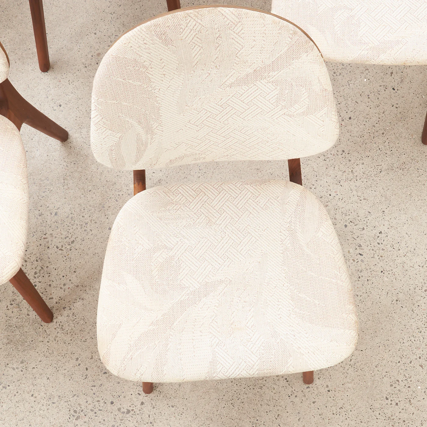 Set of 6 Teak Shield Back Dining Chairs by Arne Hovmand Olsen, Denmark - Image 10