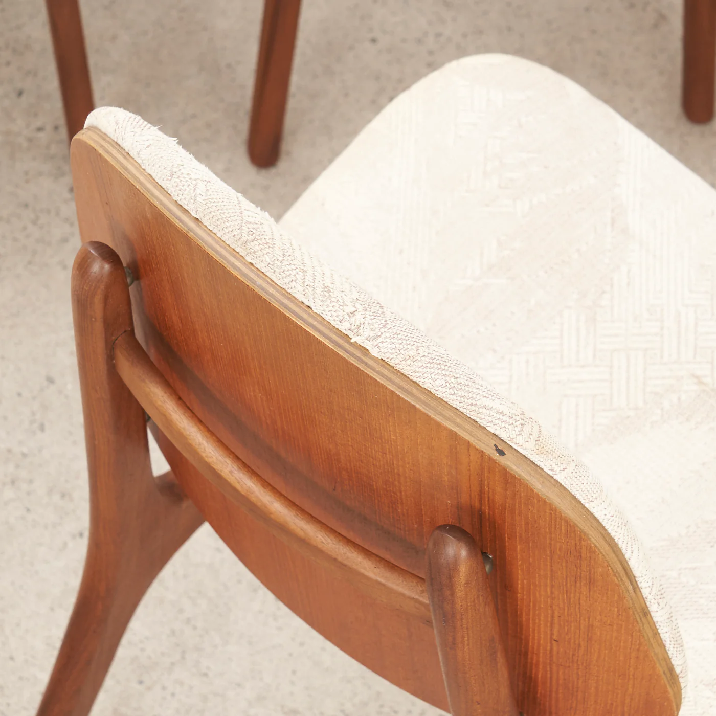 Set of 6 Teak Shield Back Dining Chairs by Arne Hovmand Olsen, Denmark - Image 14