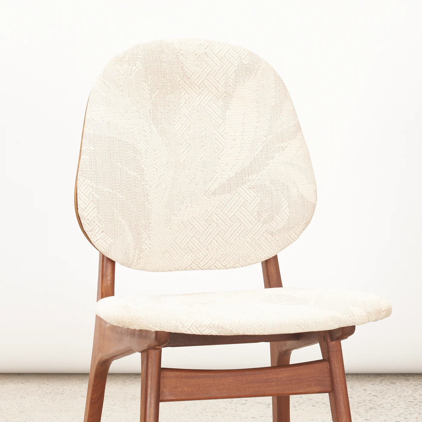 Set of 6 Teak Shield Back Dining Chairs by Arne Hovmand Olsen, Denmark - Image 5