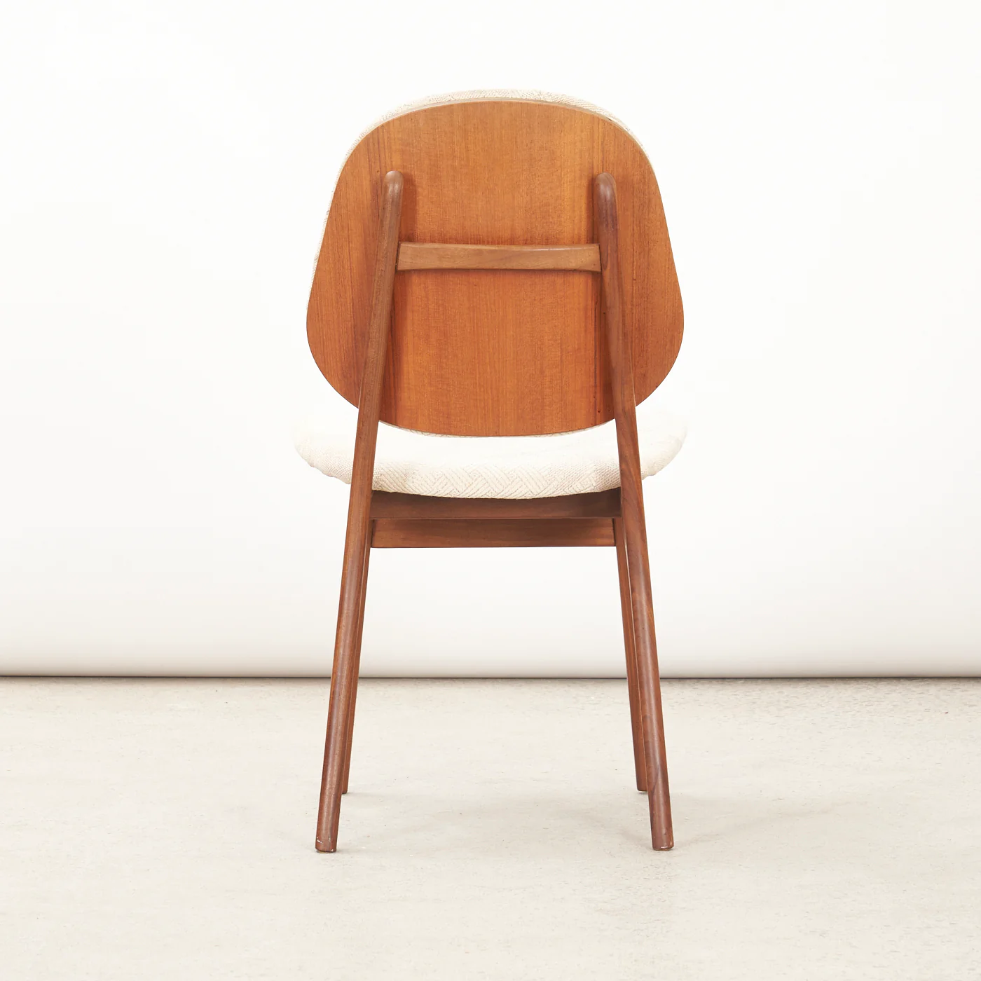 Set of 6 Teak Shield Back Dining Chairs by Arne Hovmand Olsen, Denmark - Image 7