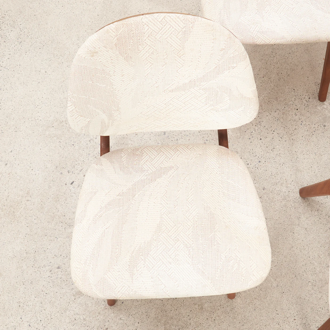 Set of 6 Teak Shield Back Dining Chairs by Arne Hovmand Olsen, Denmark - Image 8