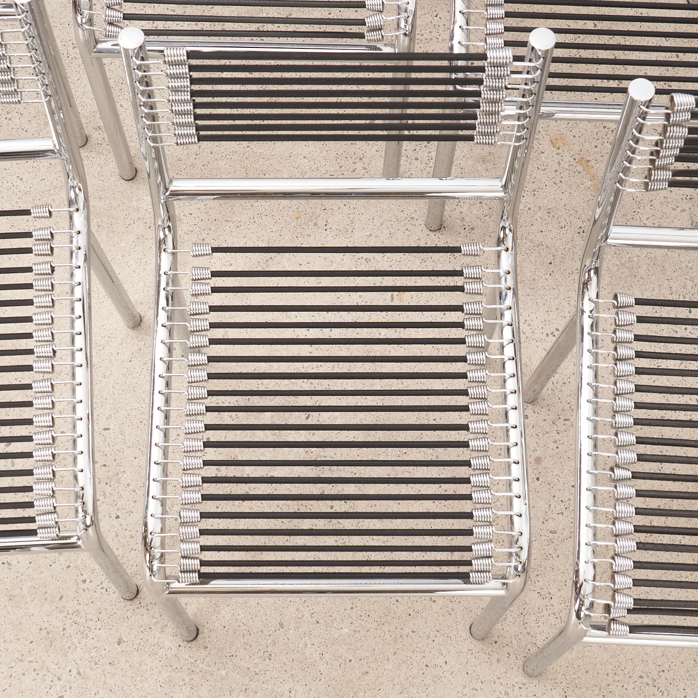 Set of 8 'Sandows' Chairs by René Herbst - Image 10