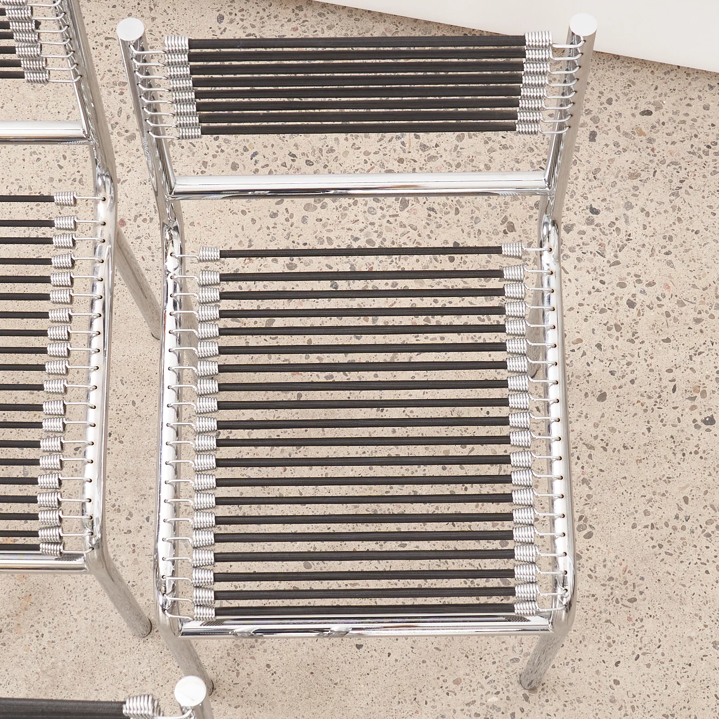 Set of 8 'Sandows' Chairs by René Herbst - Image 16