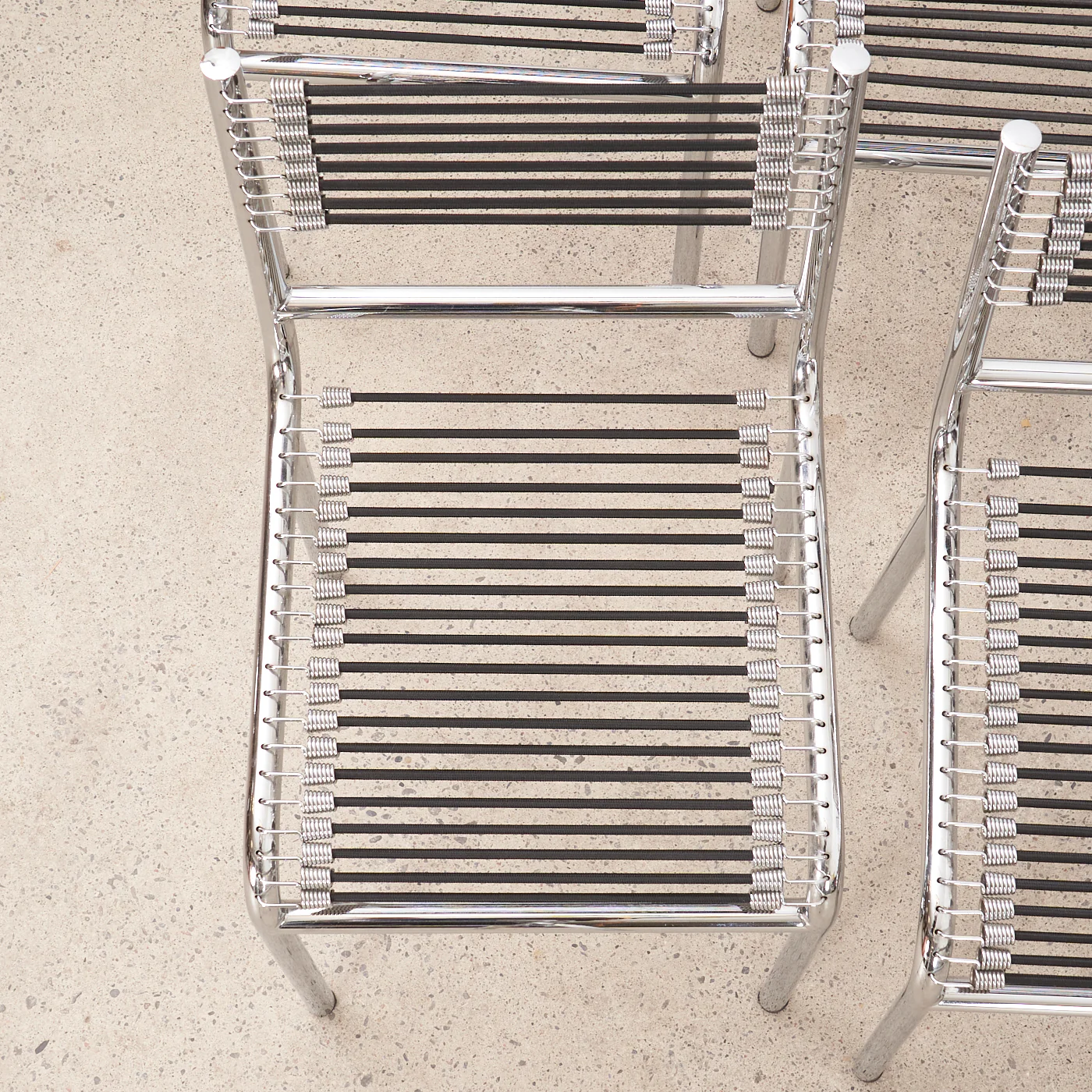 Set of 8 'Sandows' Chairs by René Herbst - Image 9