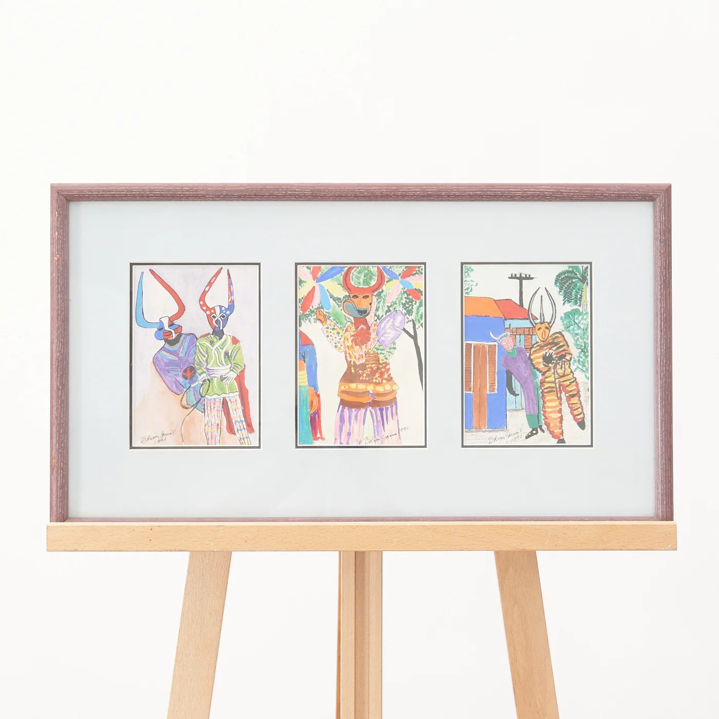 Signed Mixed Media Artwork