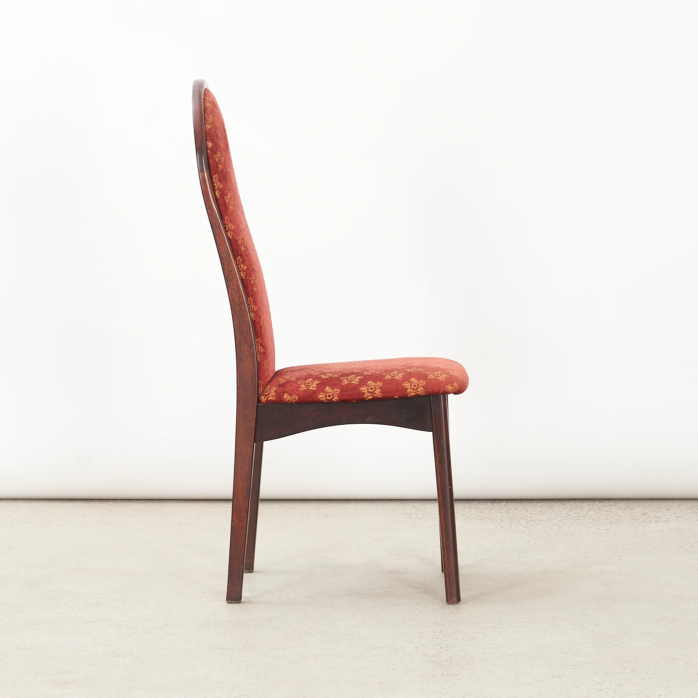 Single Rosewood High Back Dining Chair by Svegards, Sweden - Image 5