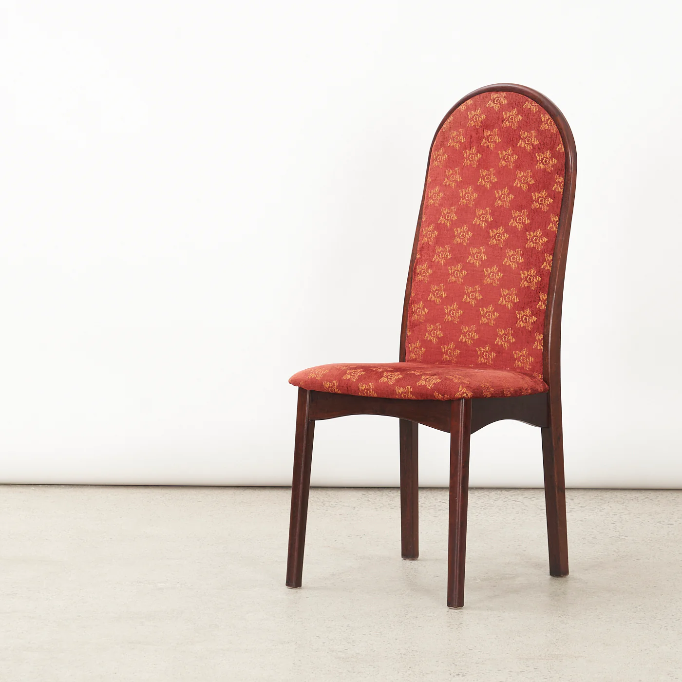 Single Rosewood High Back Dining Chair by Svegards, Sweden - Image 8