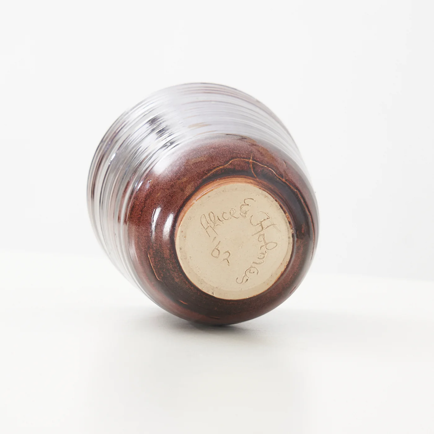 Small Studio Pottery Vase - Image 4