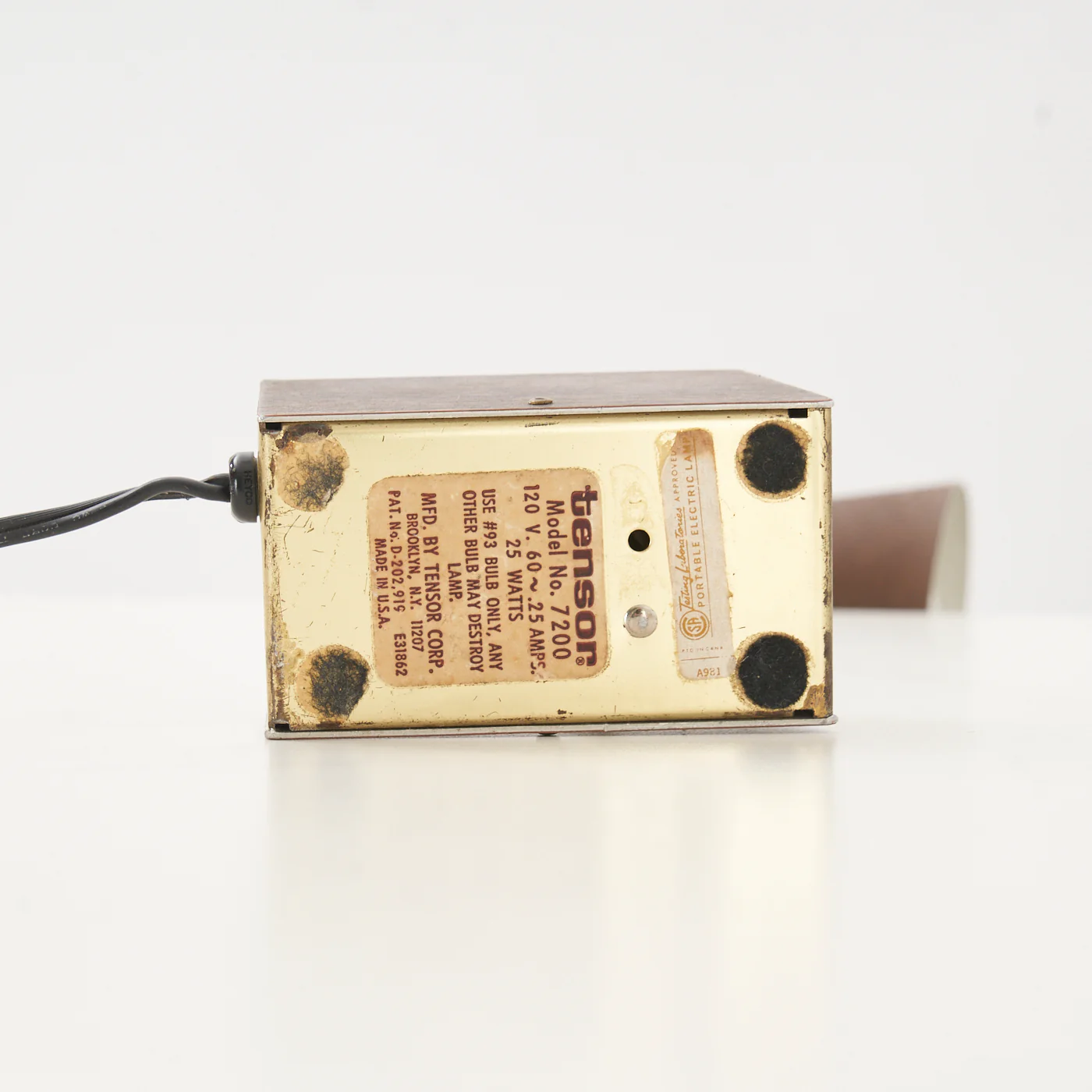 Small Vintage Gooseneck Desk Lamp by Tensor, USA - Image 8
