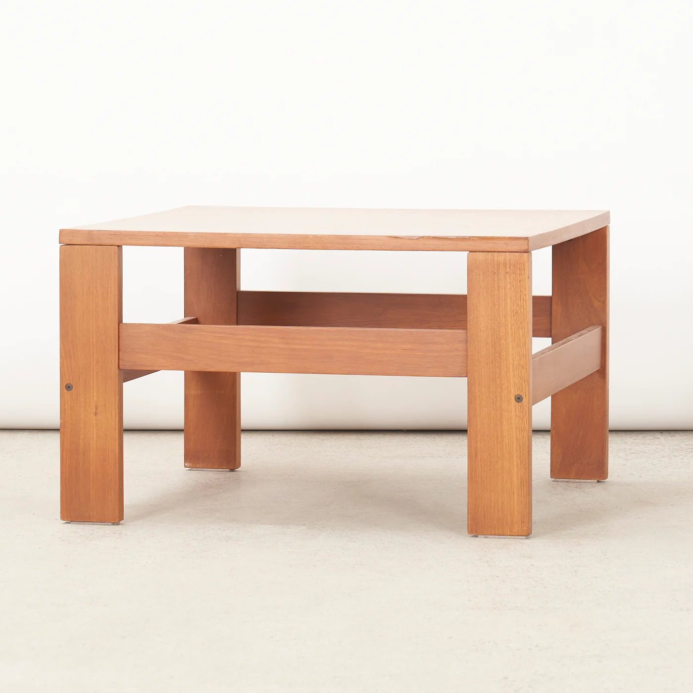 Square Teak Coffee / Side Table - Image 3