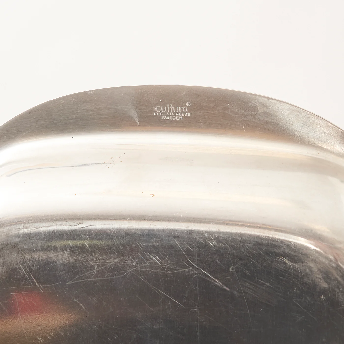 Stainless Steel Serving Tray by Cultura, Sweden - Image 4