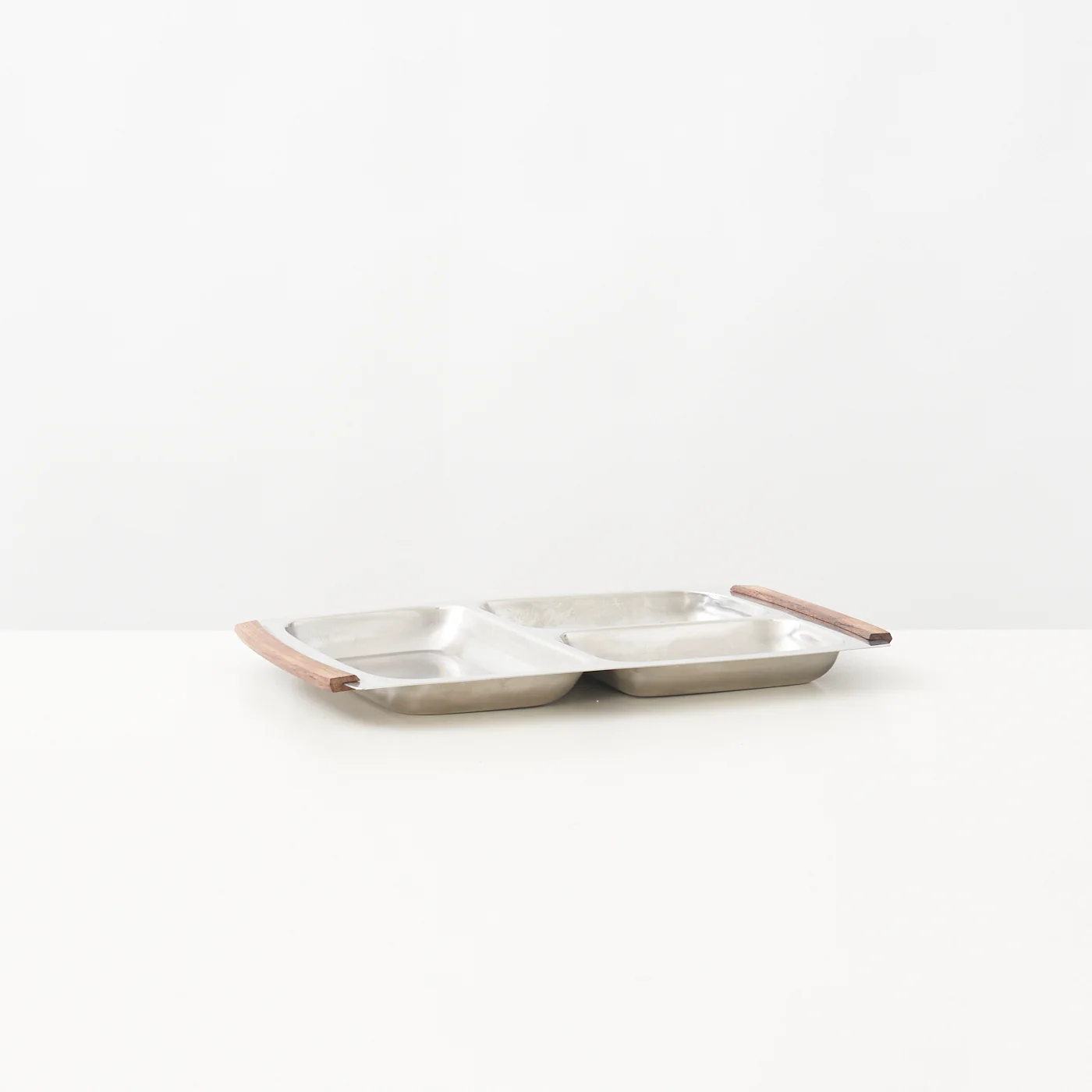Stainless Steel Serving Tray by Lundtofte, Denmark