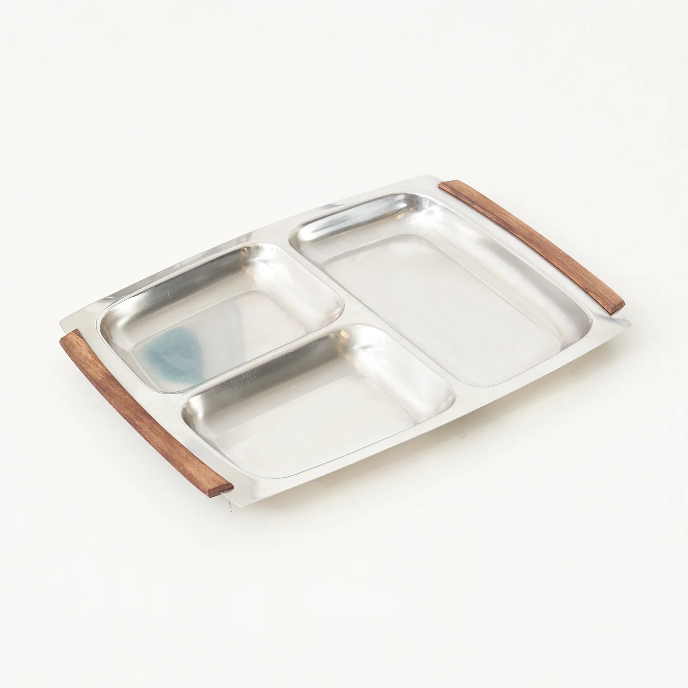 Stainless Steel Serving Tray by Lundtofte, Denmark - Image 2