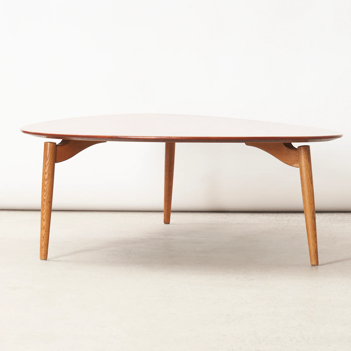 'T12' Teak & Oak Coffee Table by Arne Vodder for George Tanier - Image 3