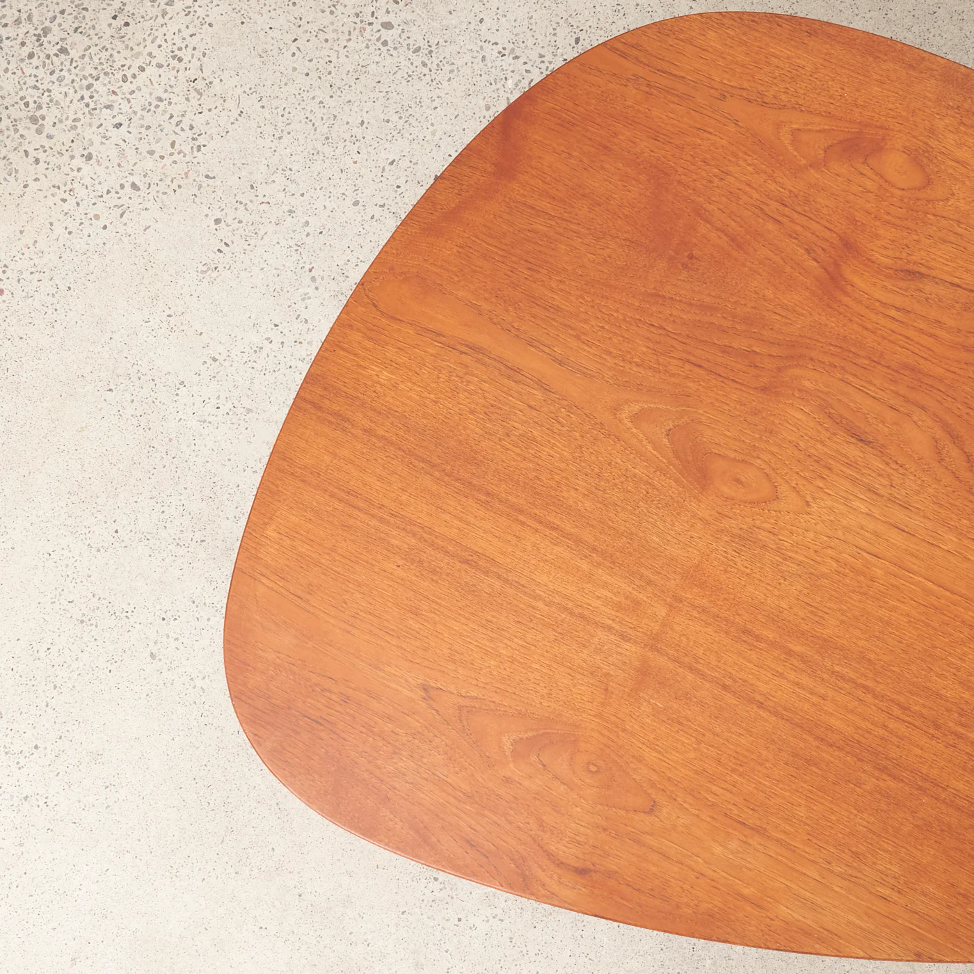 'T12' Teak & Oak Coffee Table by Arne Vodder for George Tanier - Image 4