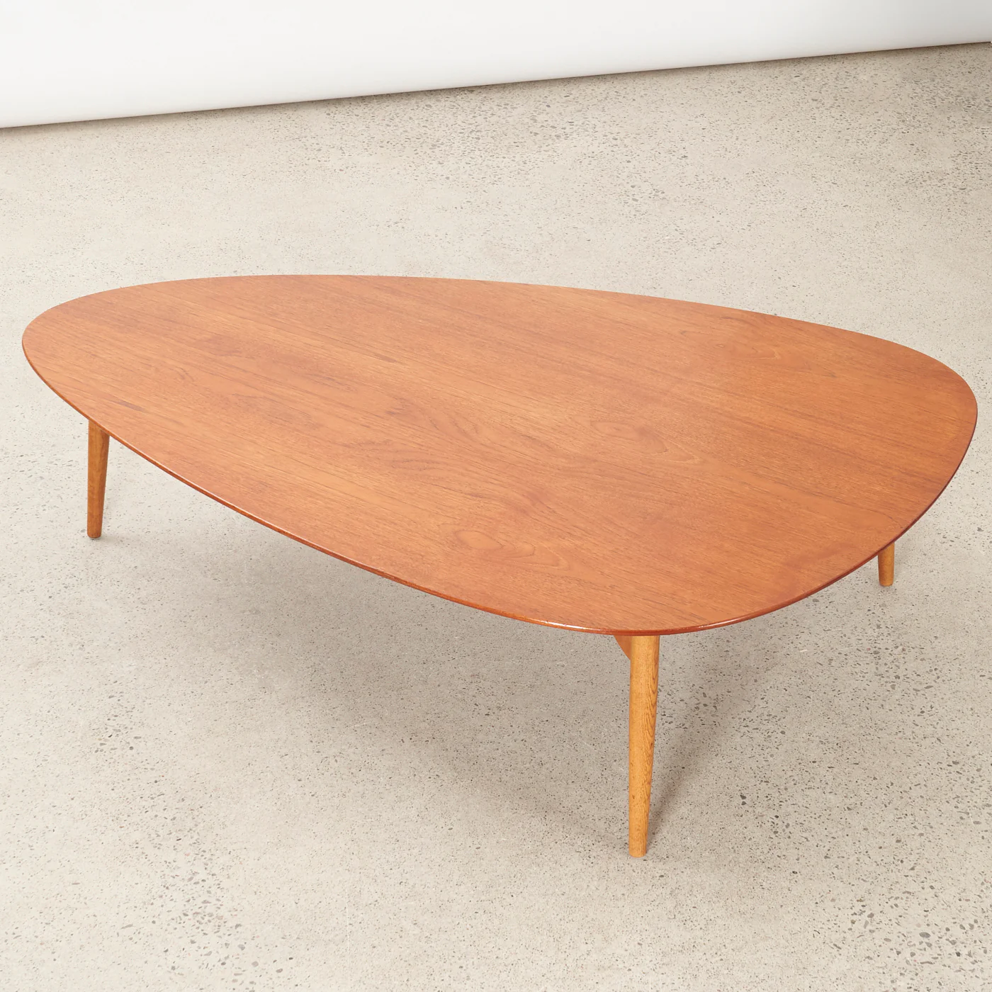 'T12' Teak & Oak Coffee Table by Arne Vodder for George Tanier - Image 8