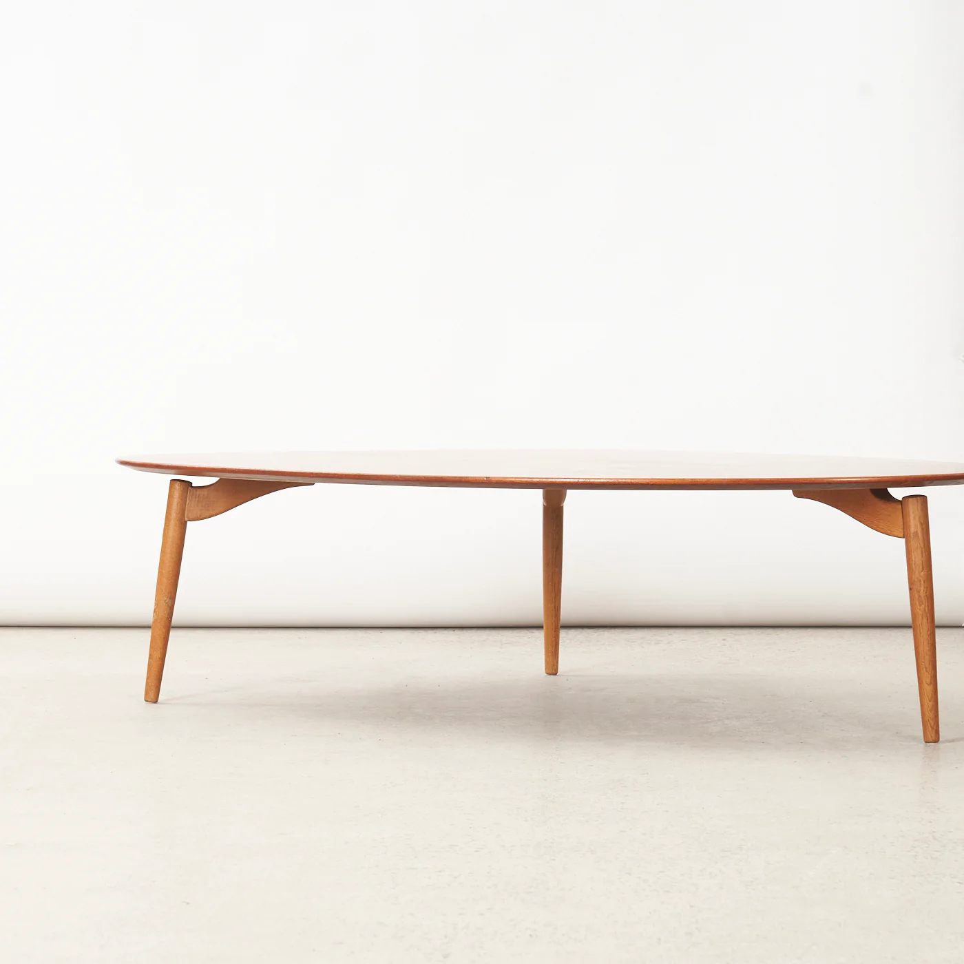 'T12' Teak & Oak Coffee Table by Arne Vodder for George Tanier - Image 9