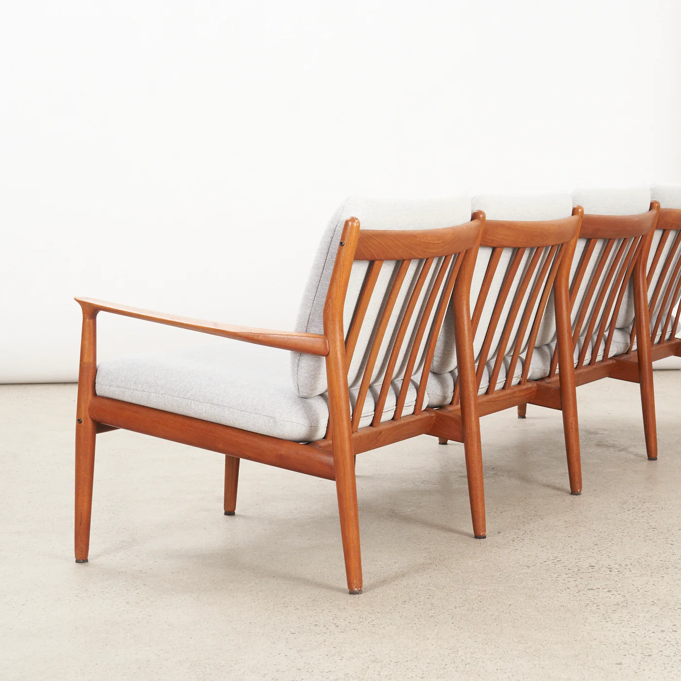Teak 4 Seater Sofa for Glostrup, Denmark - Image 11
