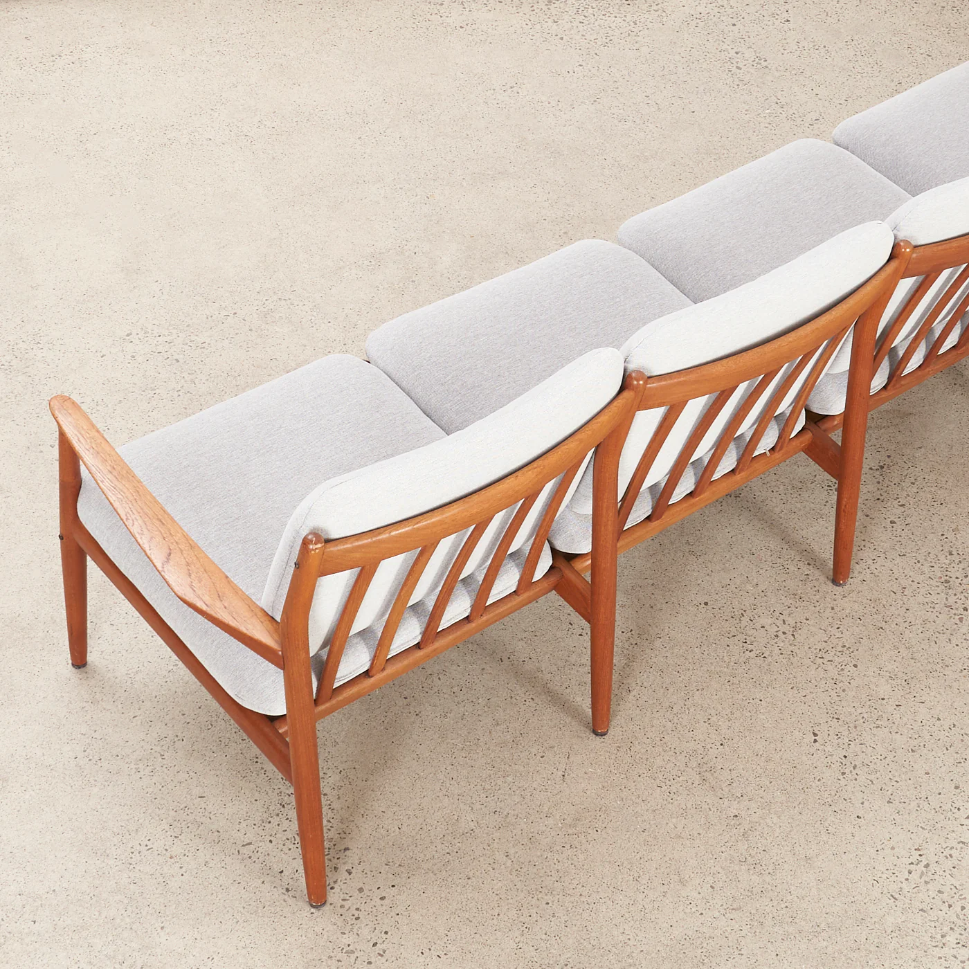 Teak 4 Seater Sofa for Glostrup, Denmark - Image 12