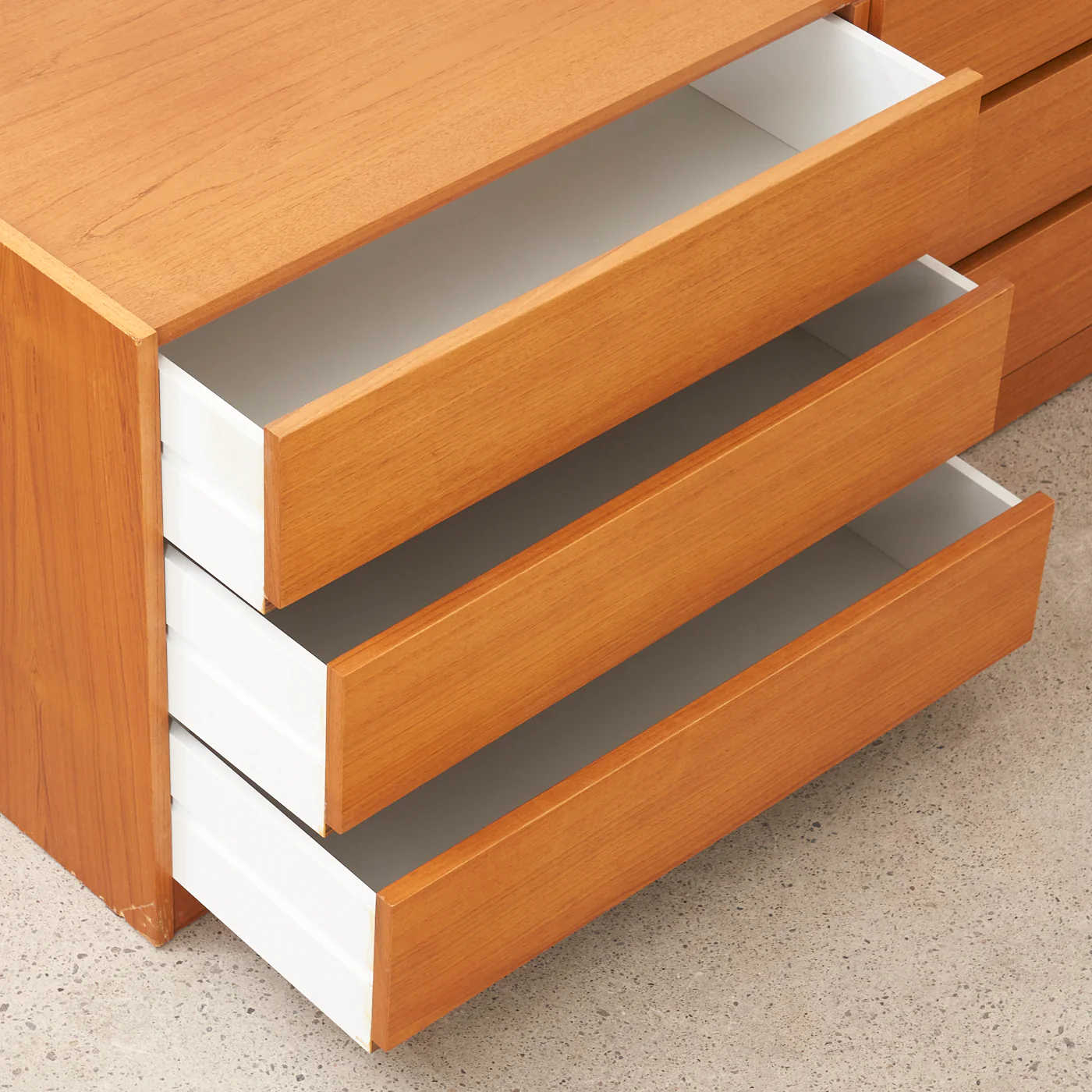 Teak 6-Drawer Dresser - Image 8