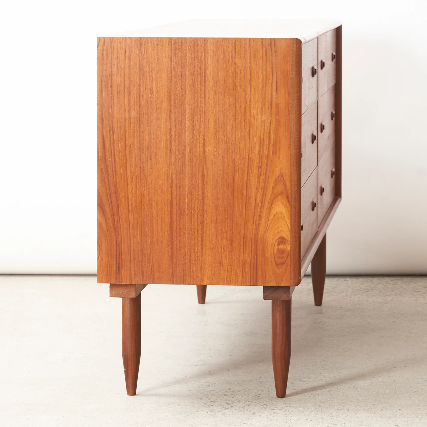 Teak 6-Drawer Dresser - Image 3
