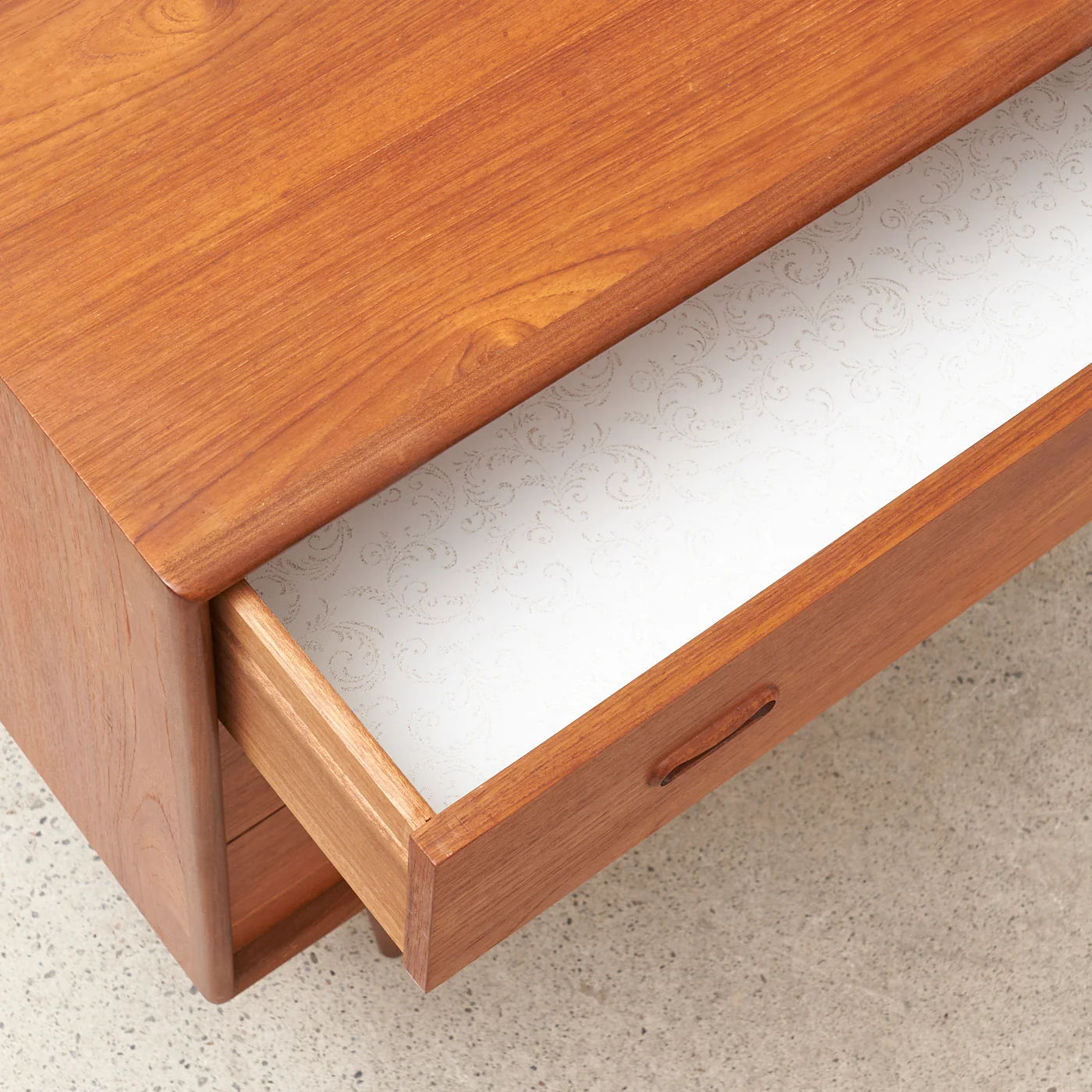 Teak 6-Drawer Dresser - Image 8