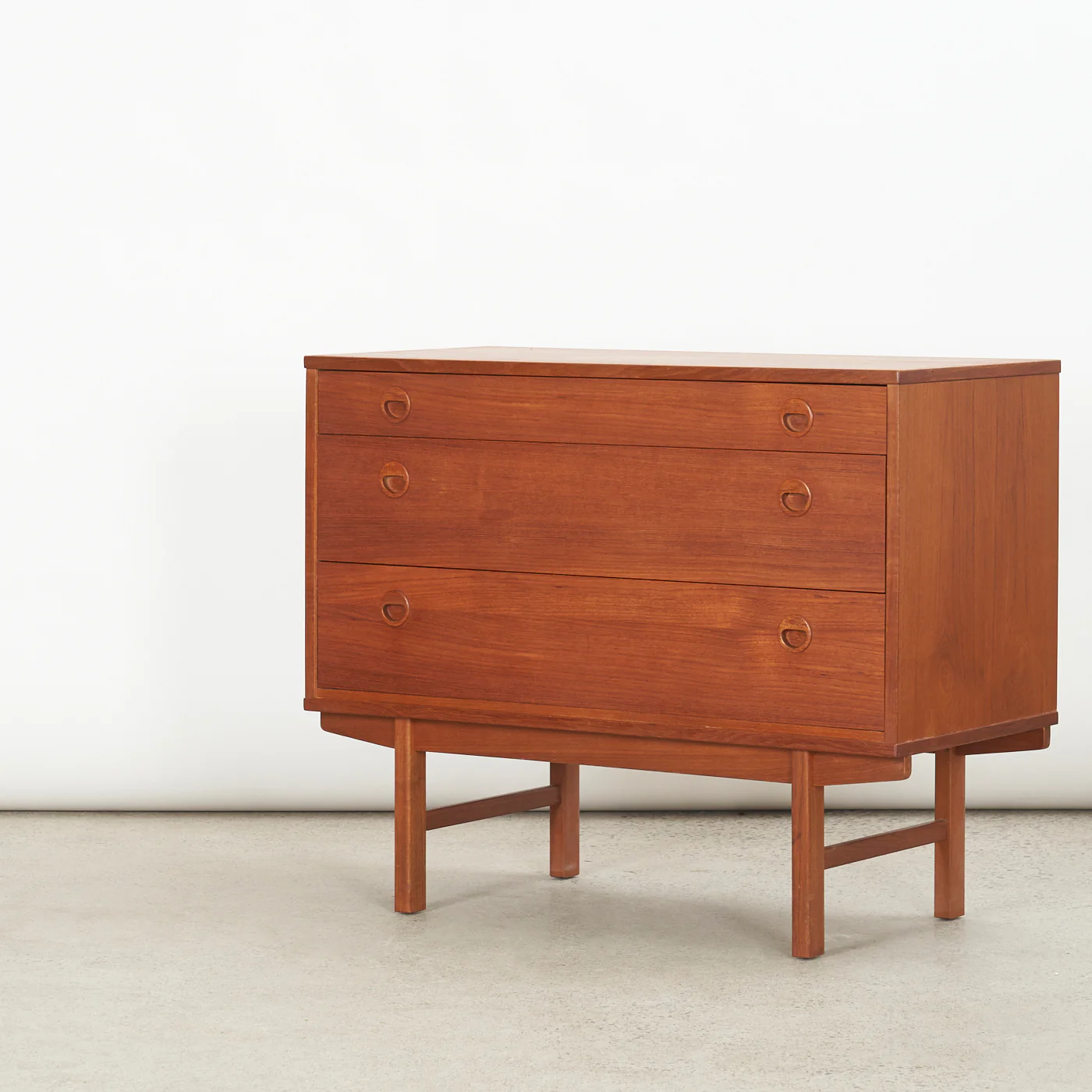 Teak 3-Drawer Dresser by Folke Ohlsson for Dux, Sweden - Image 10