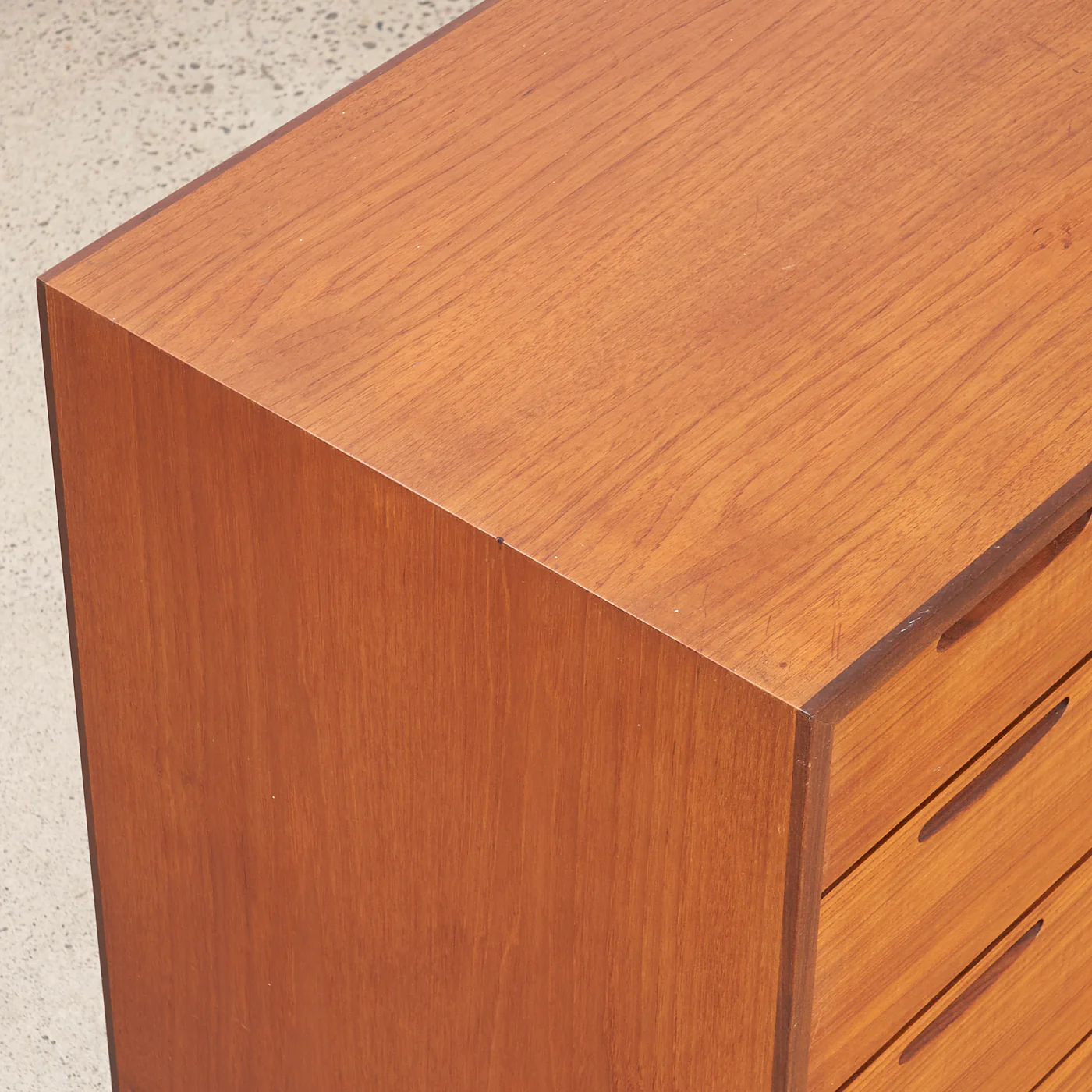 Teak 8-Drawer Dresser by Ib Kofod Larsen for Brande Møbelfabrik, Denmark - Image 4